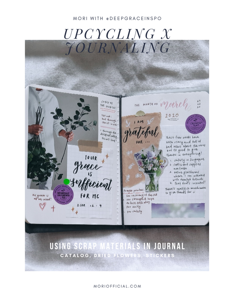 How to Upcycle Scrap Materials for Journaling