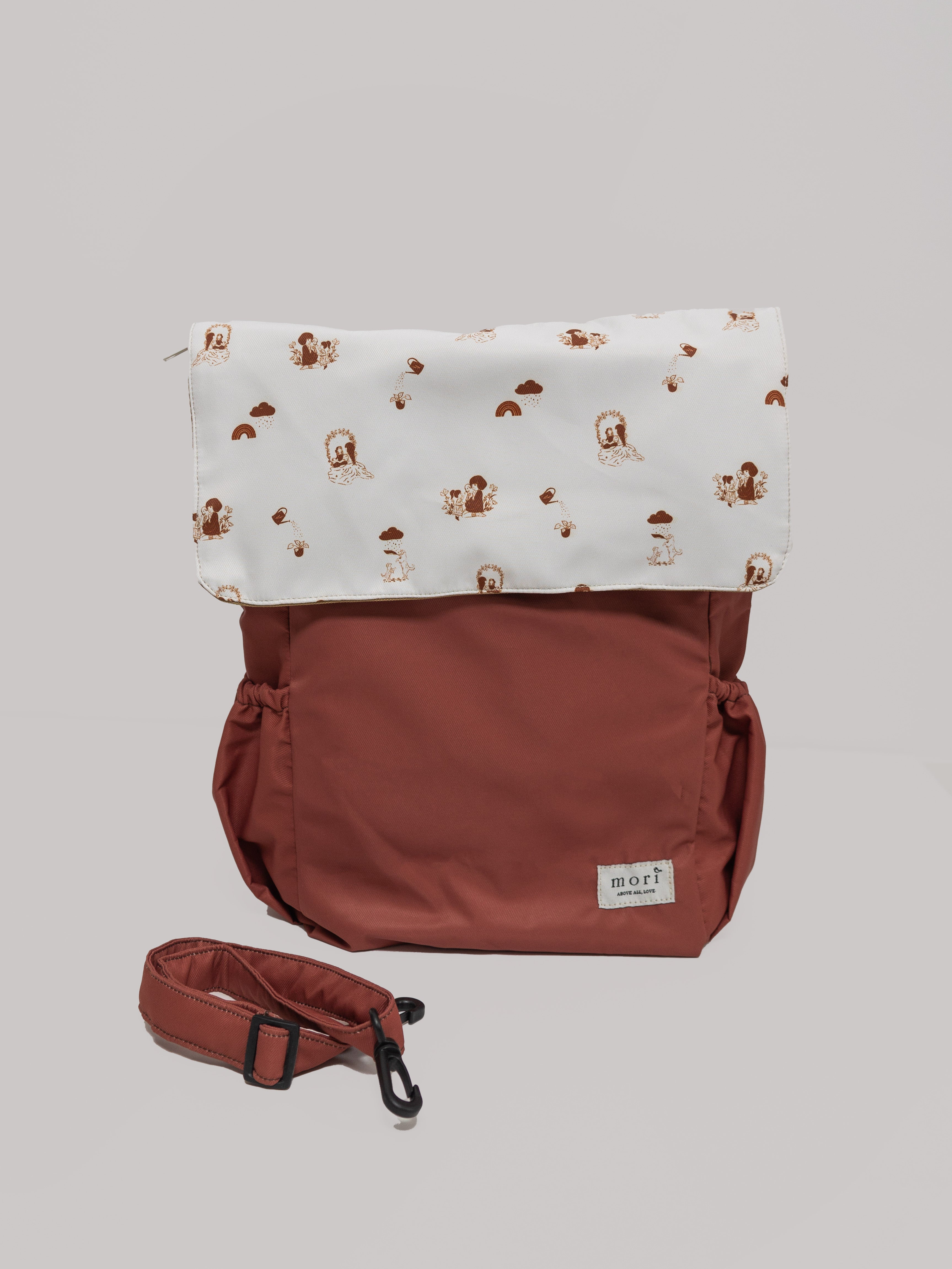 {{Mama's Day Special}} You and Me Brown Utility 4-Way Washable Bag 2.0
