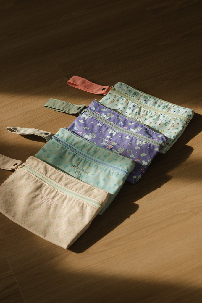 Water-resistant Zipper  Pouch Bag