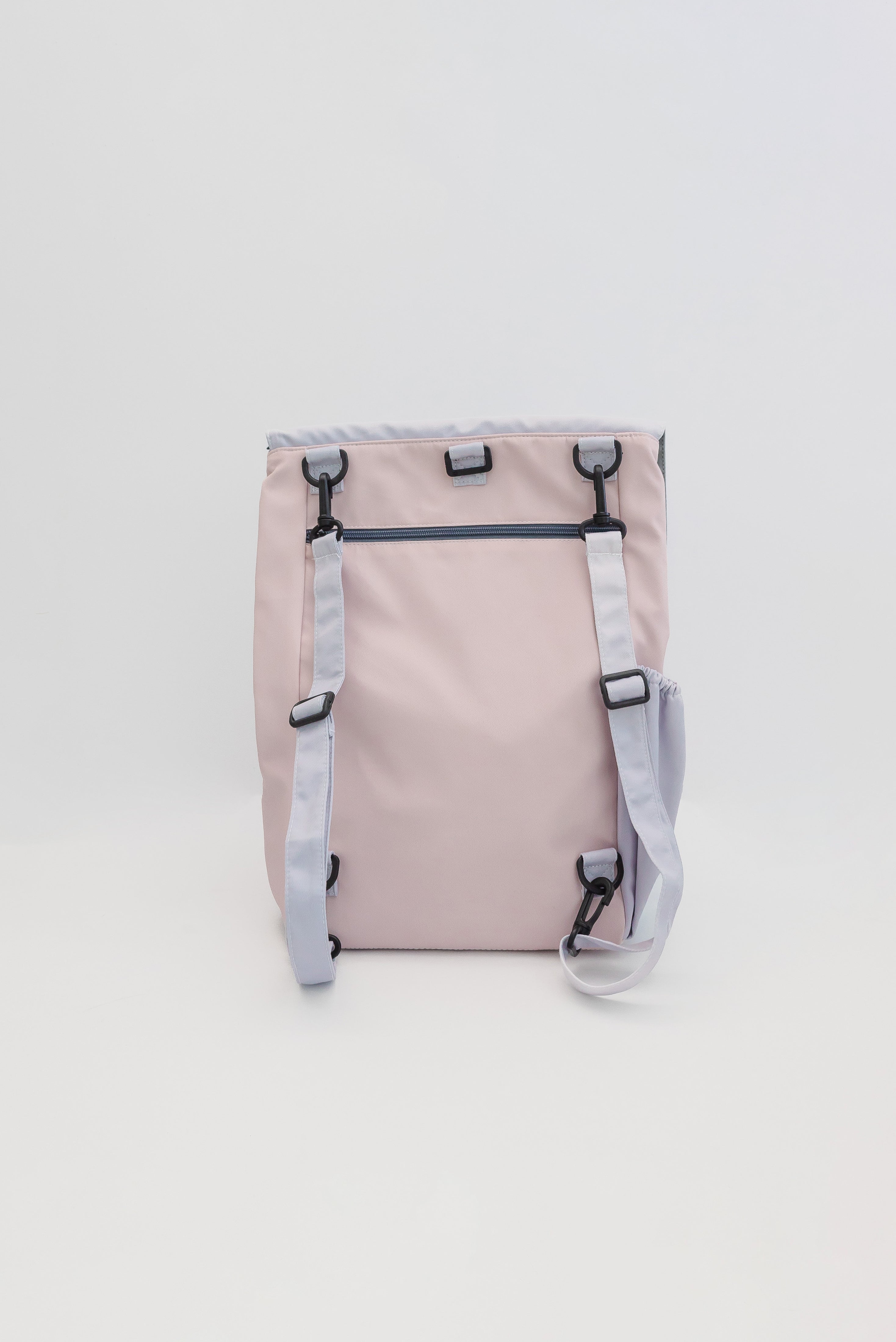 Pink Grey Utility 4-Way Washable Bag {V2}