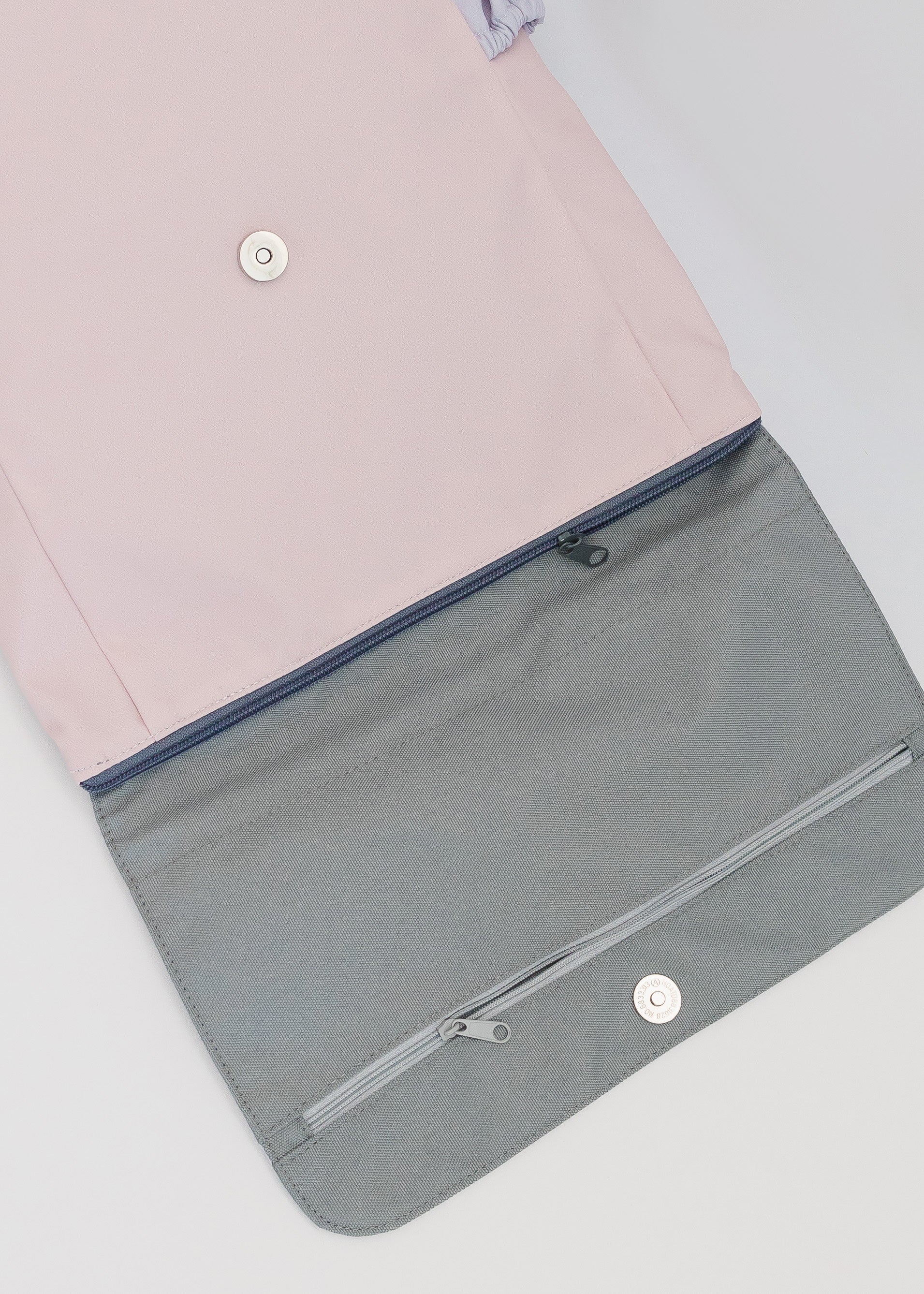 Pink Grey Utility 4-Way Washable Bag {V2}