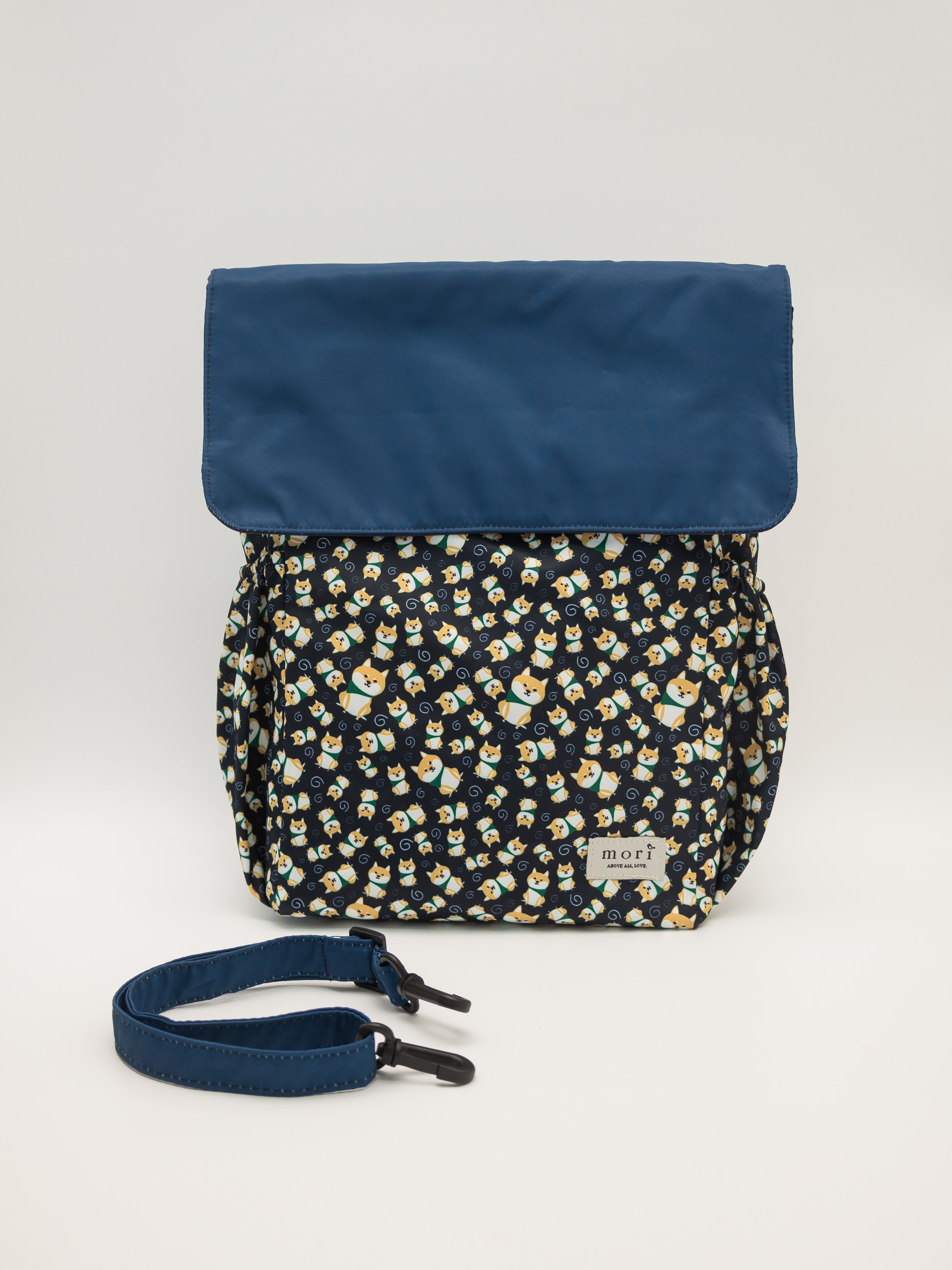 Shiba Navy Utility 4-Way Washable Bag 2.0