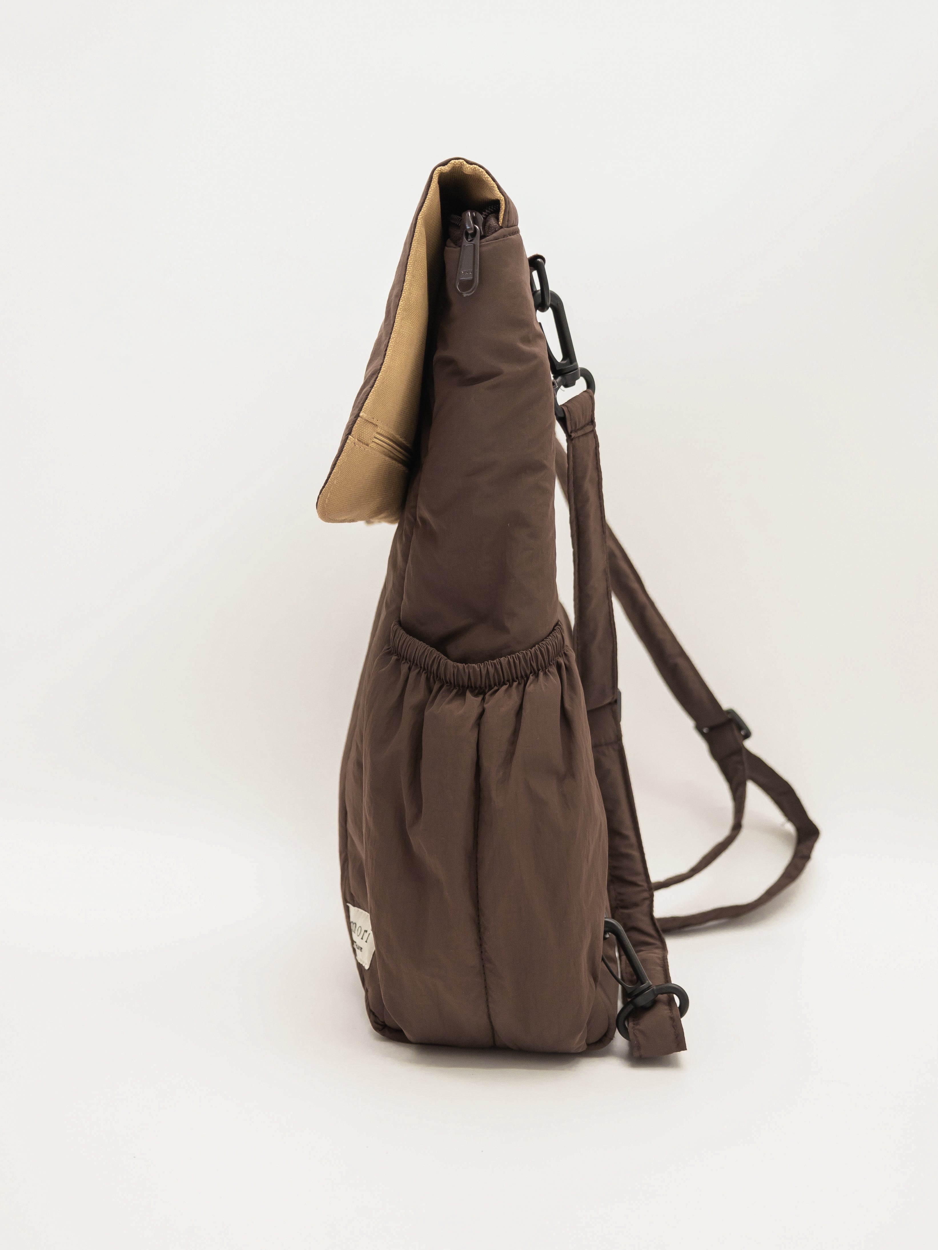 Puffies Brown Utility 4-Way Washable Bag 2.0