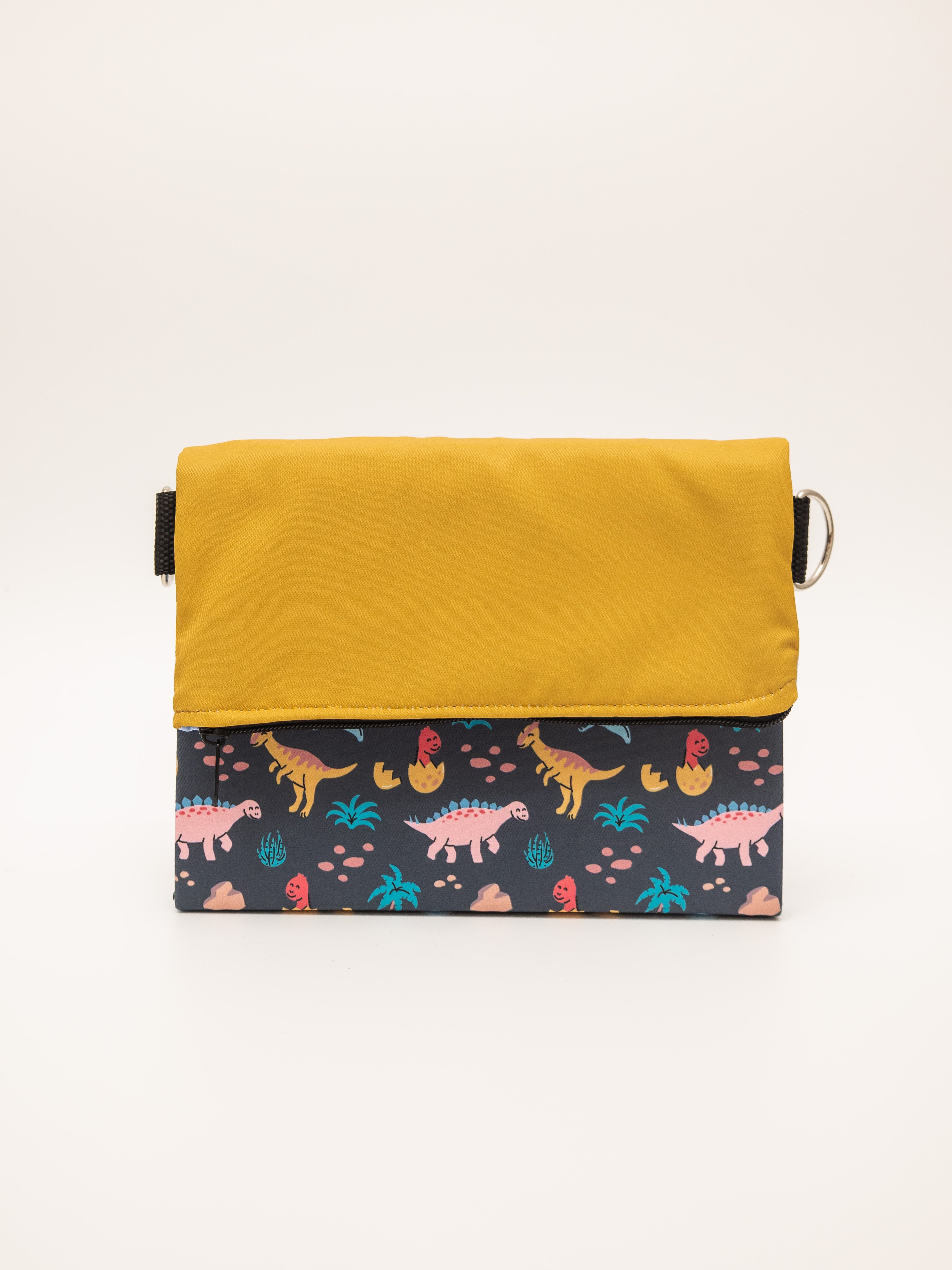 Dinosaur Mustard Kids Portable Doodle Bag