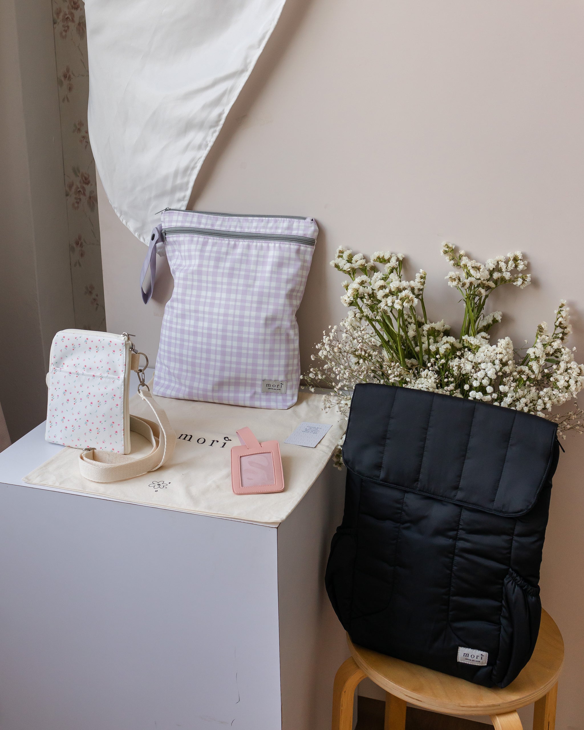 Mori Work & Travel Duo (Dual Zip Sling + Utility Backpack) – Mori