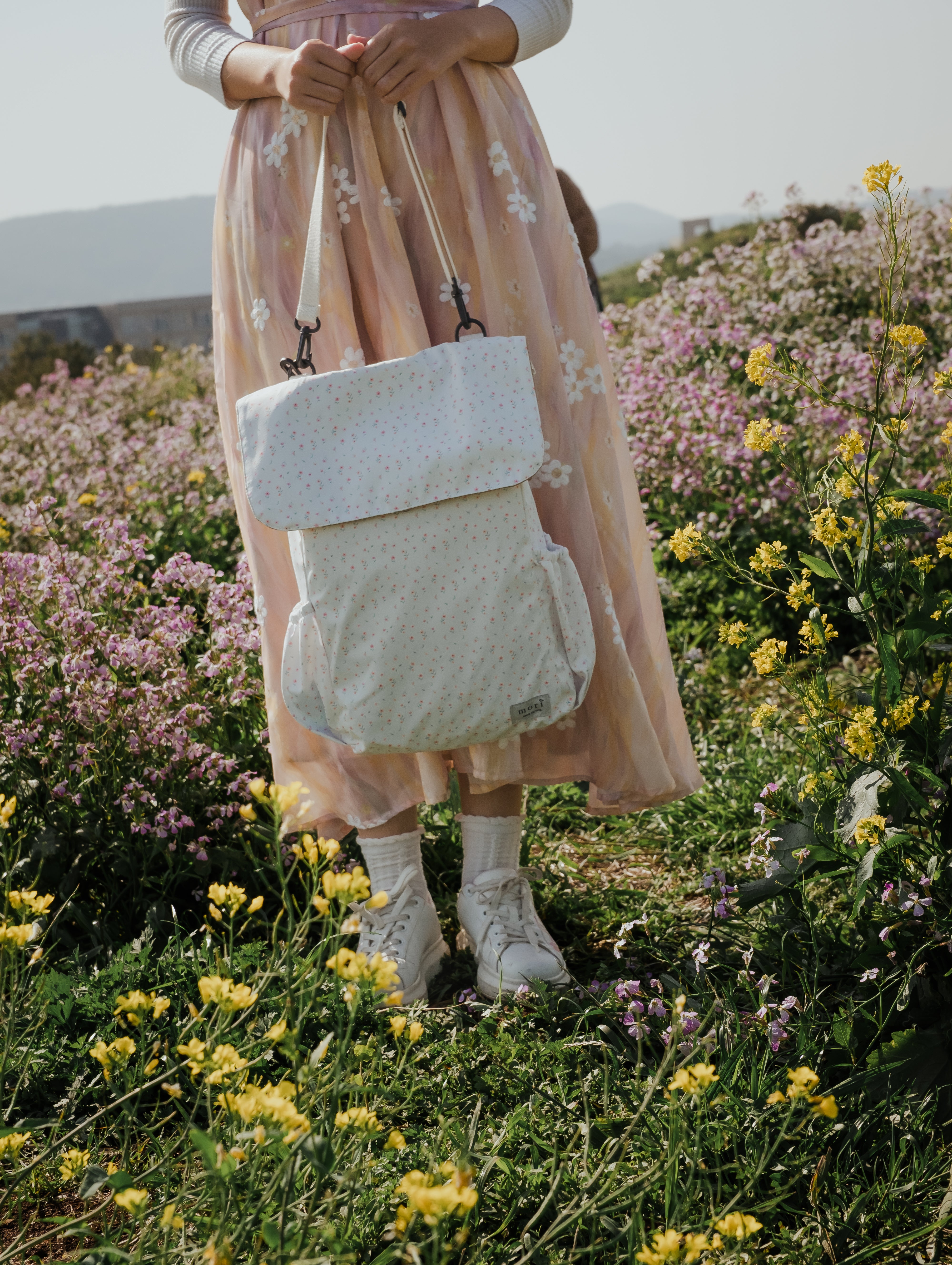 Romantic Florals Utility 4-Way Washable Bag 2.0
