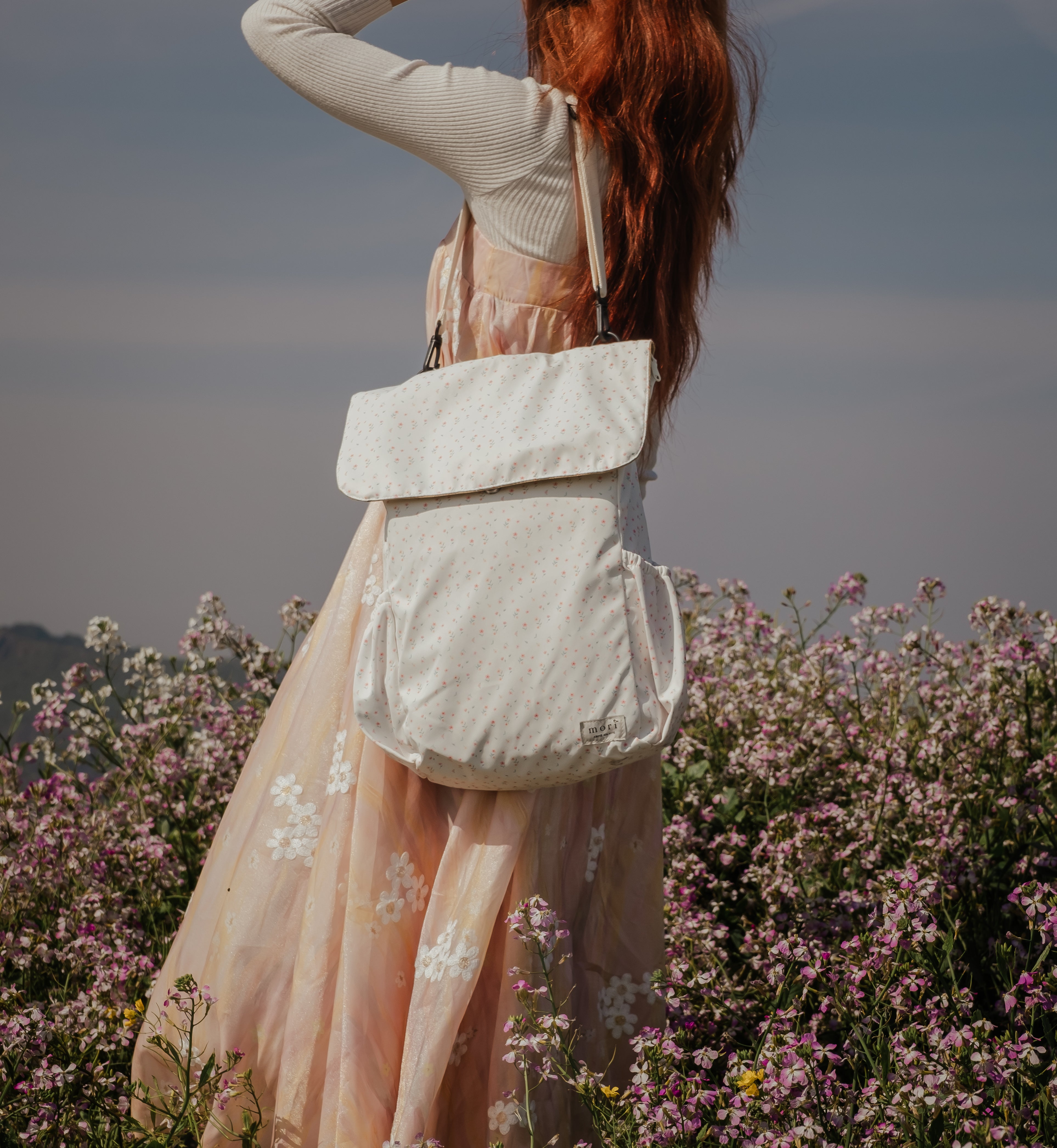 Romantic Florals Utility 4-Way Washable Bag 2.0