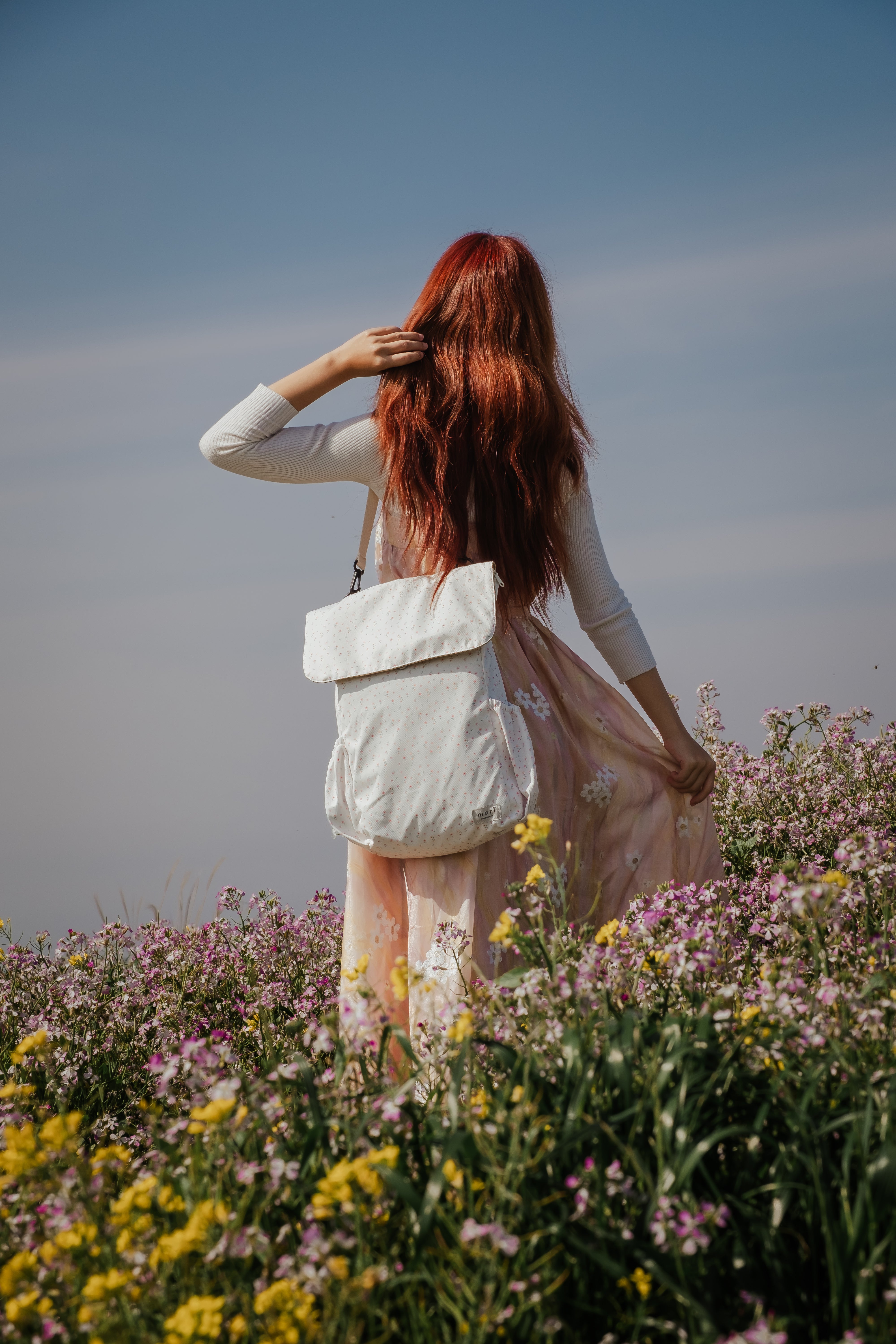 Romantic Florals Utility 4-Way Washable Bag 2.0