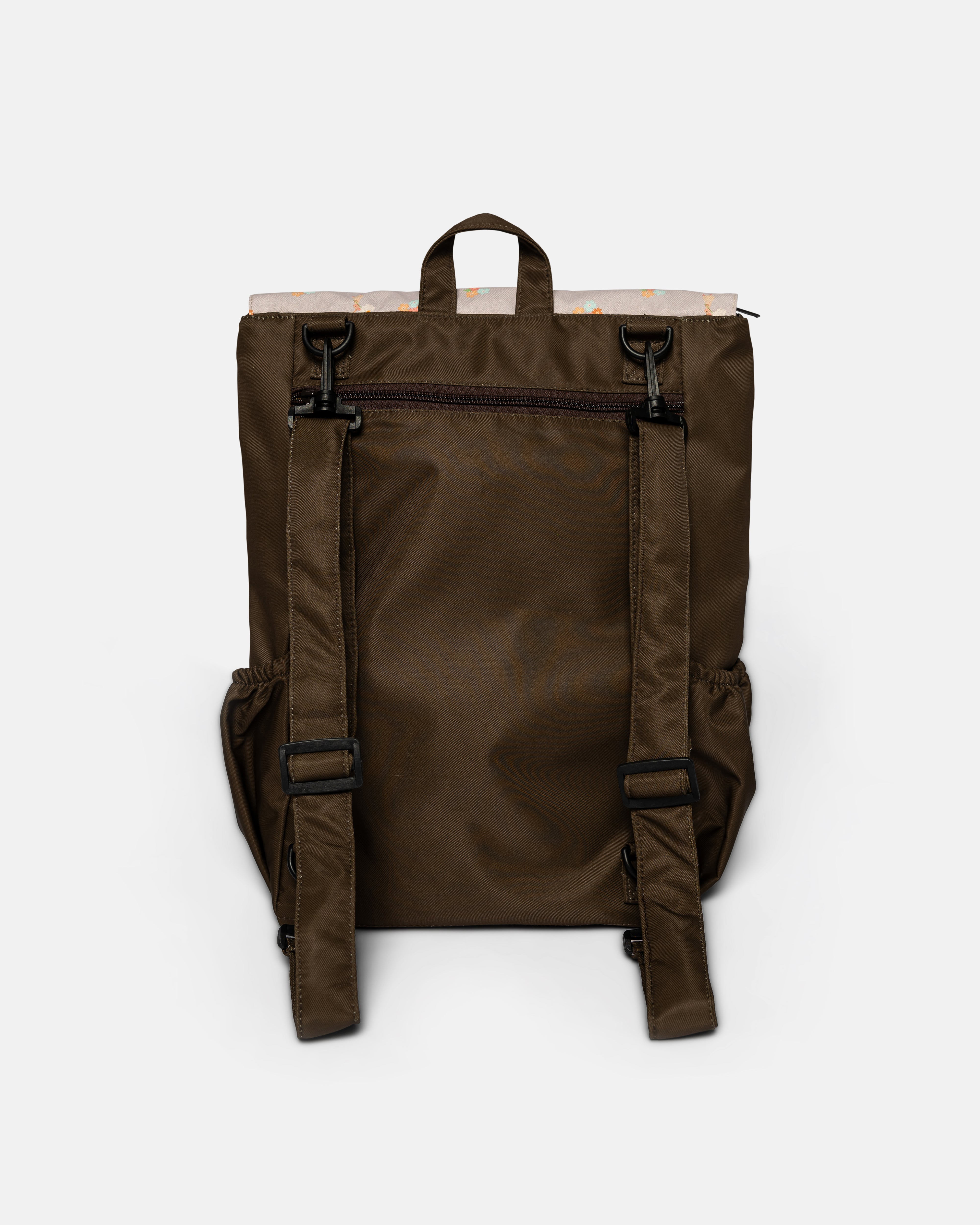 Whimsical Joy Rabbits Brown Utility Backpack 3.0