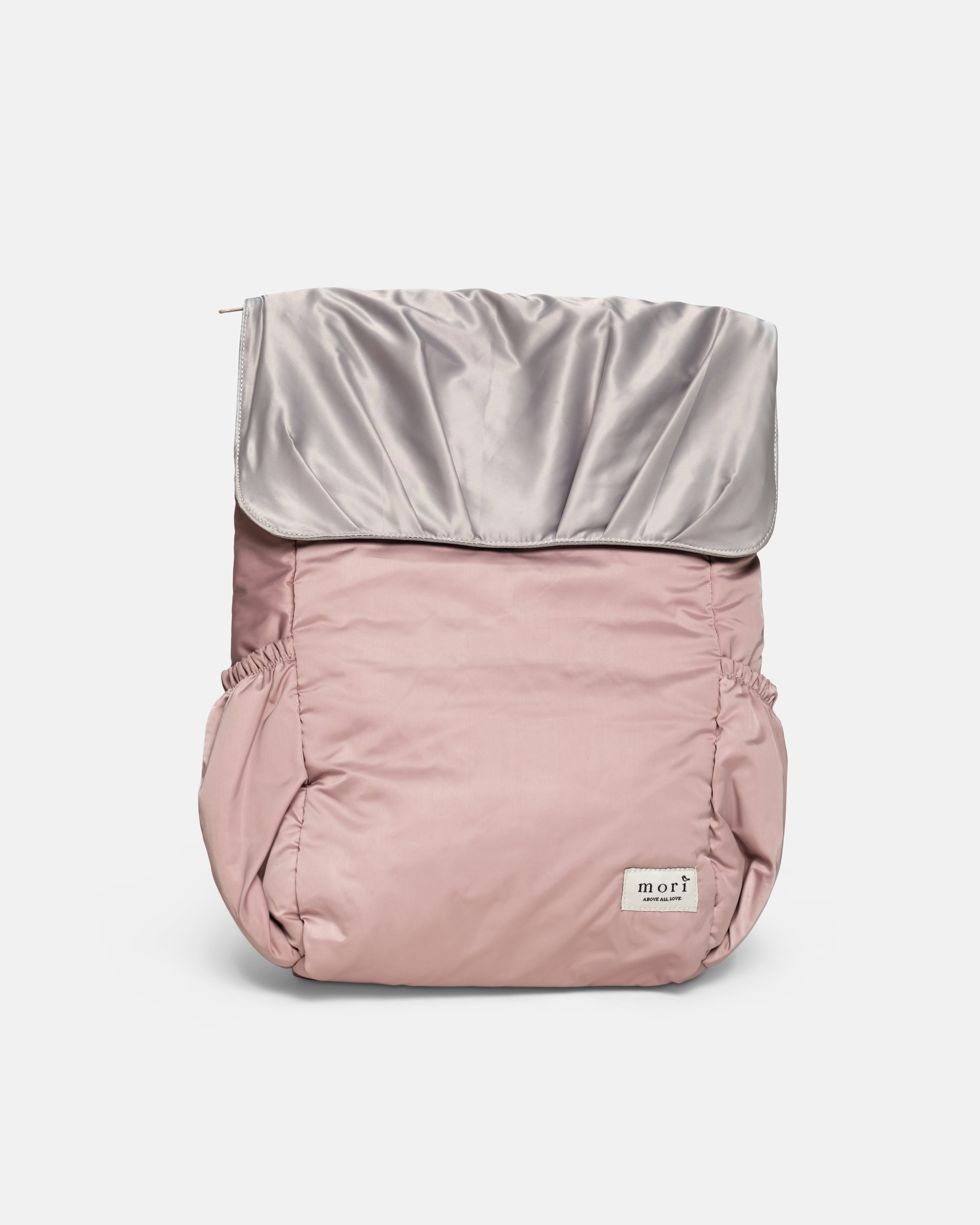 Pleats Pink Grey 4-Way Washable Bag 2.0