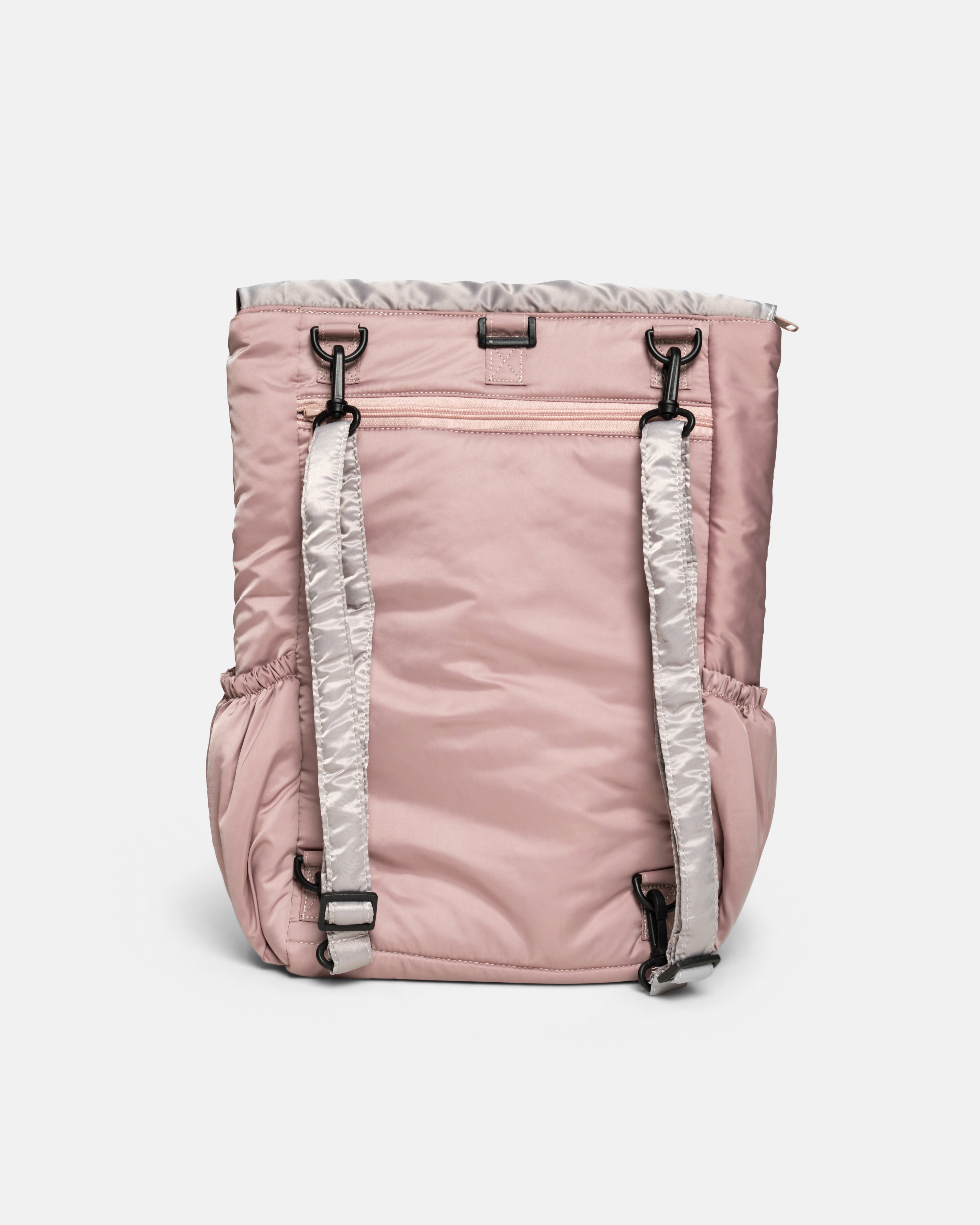 Pleats Pink Grey 4-Way Washable Bag 2.0