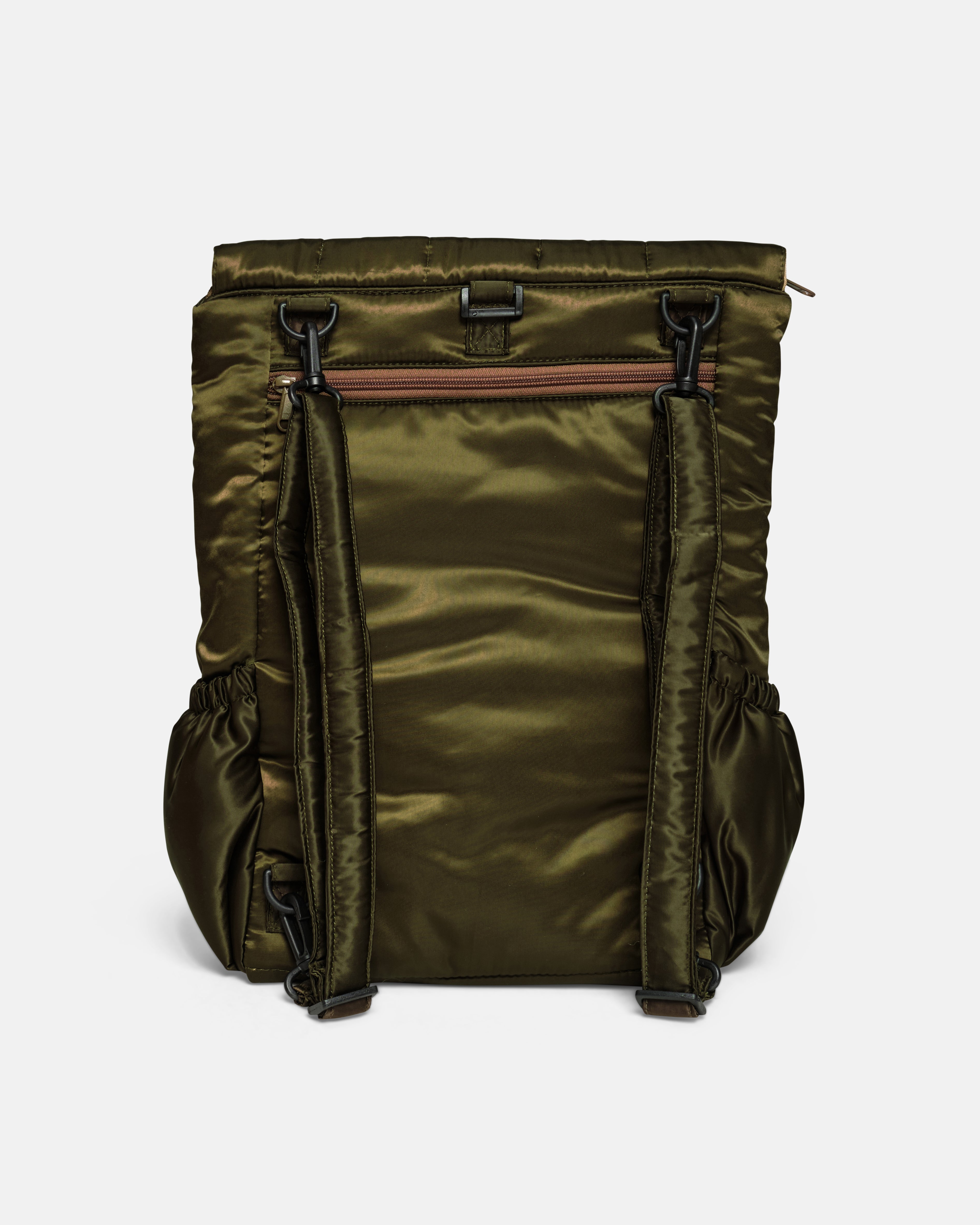 Puffies Dark Olive Utility 4-Way Washable Bag 2.0