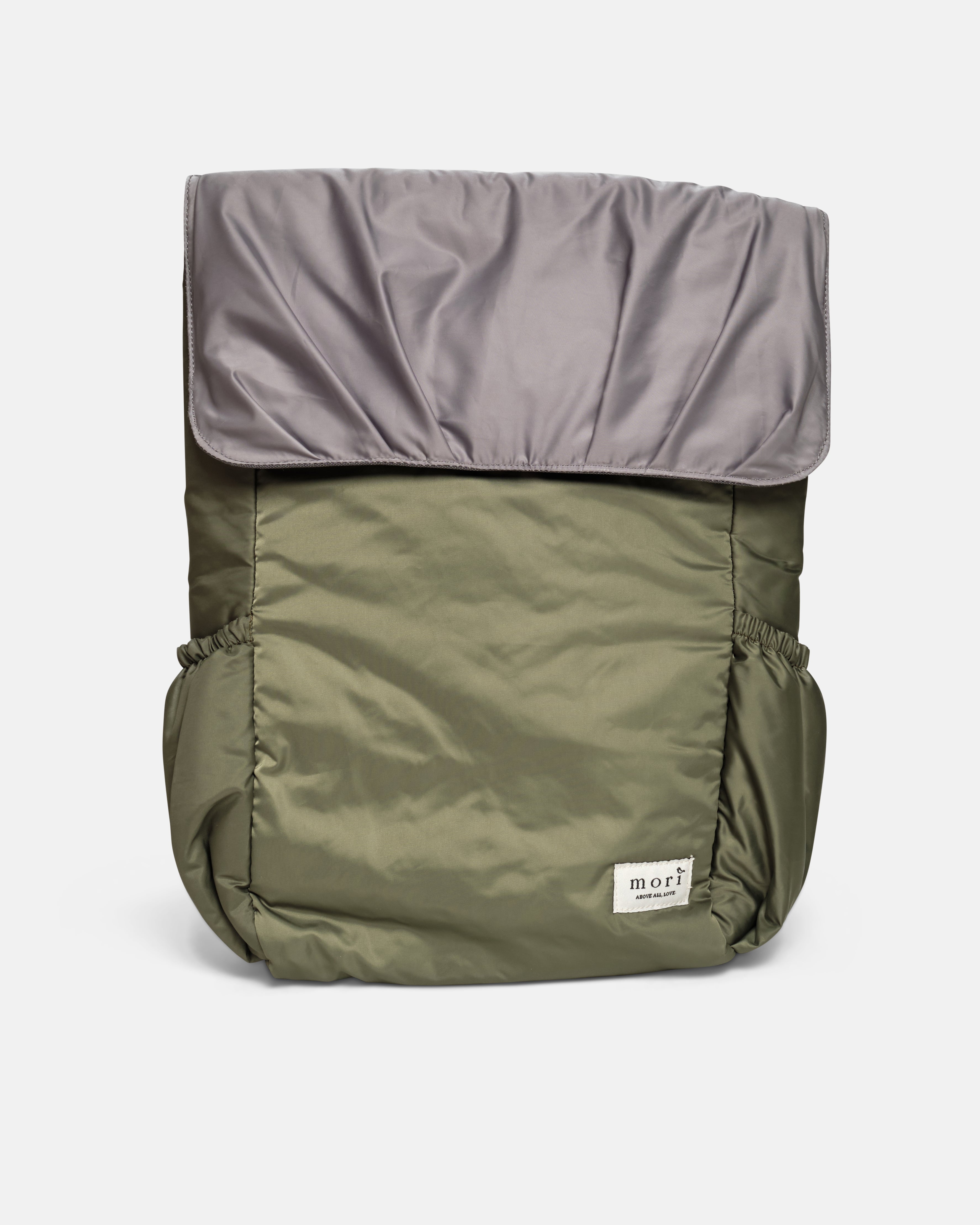 Pleats Olive Grey 4-Way Washable Bag 2.0