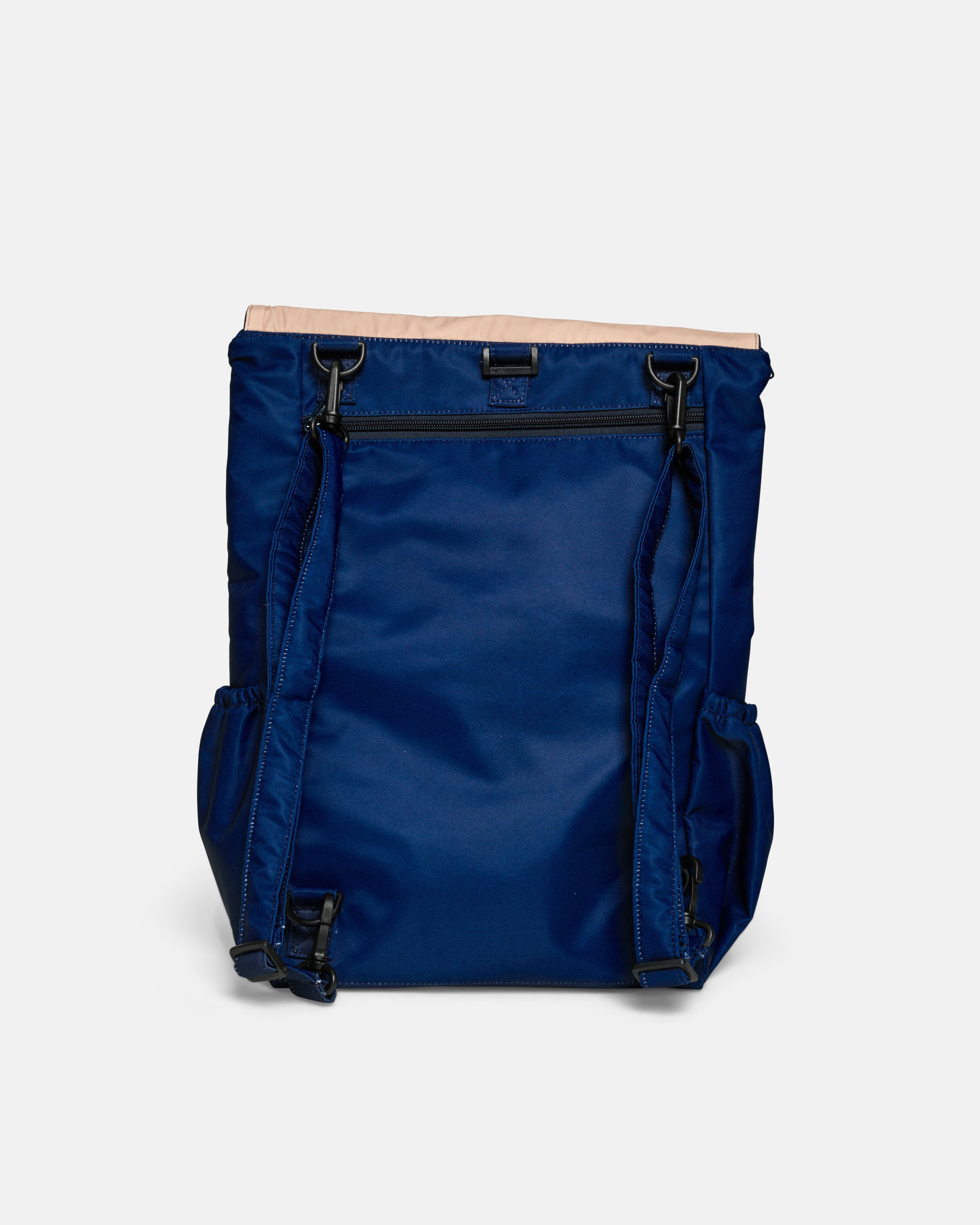 Navy Beige Utility 4-Way Washable Bag 2.0