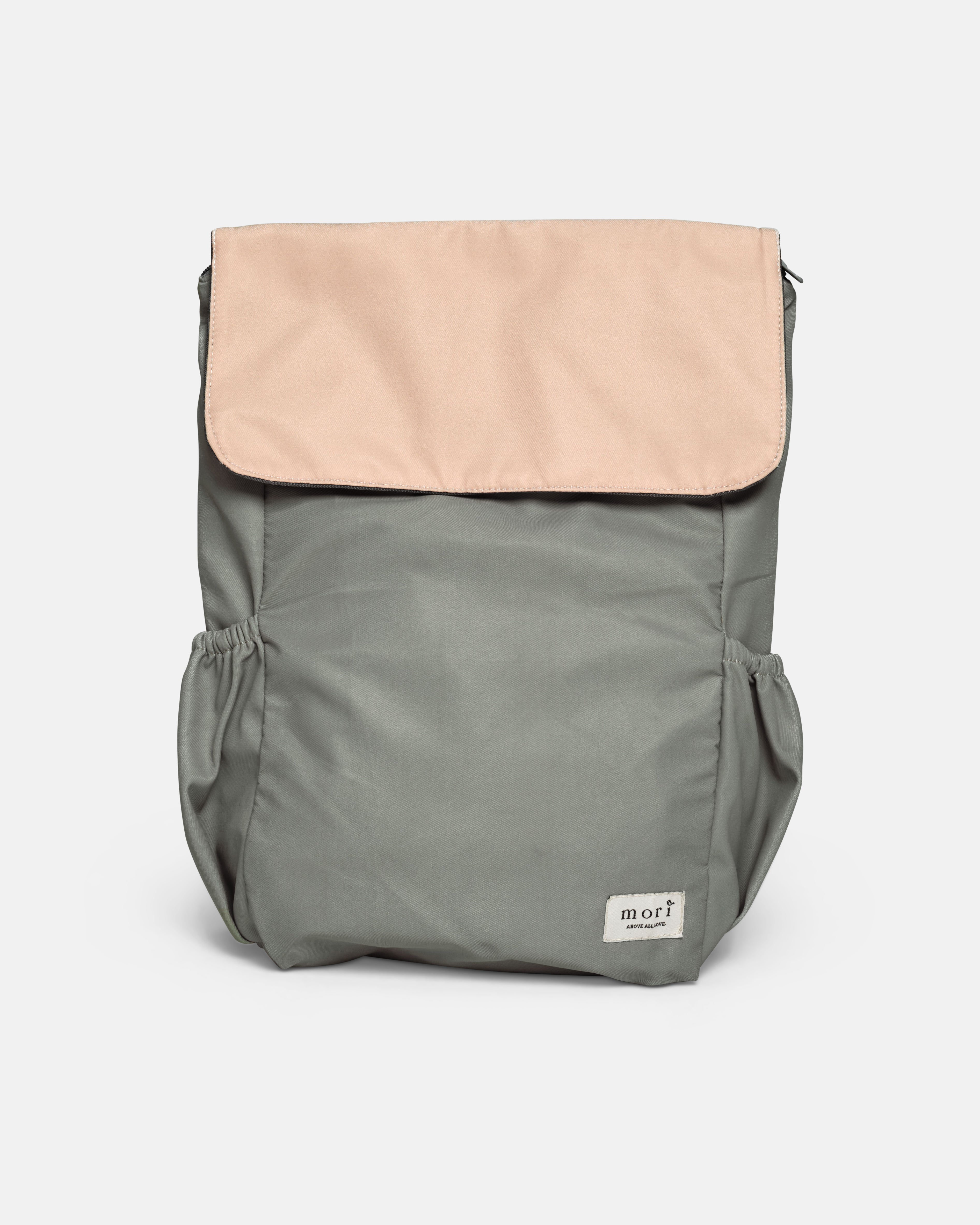 Nude Grayish-Green Utility 4-Way Washable Bag 2.0