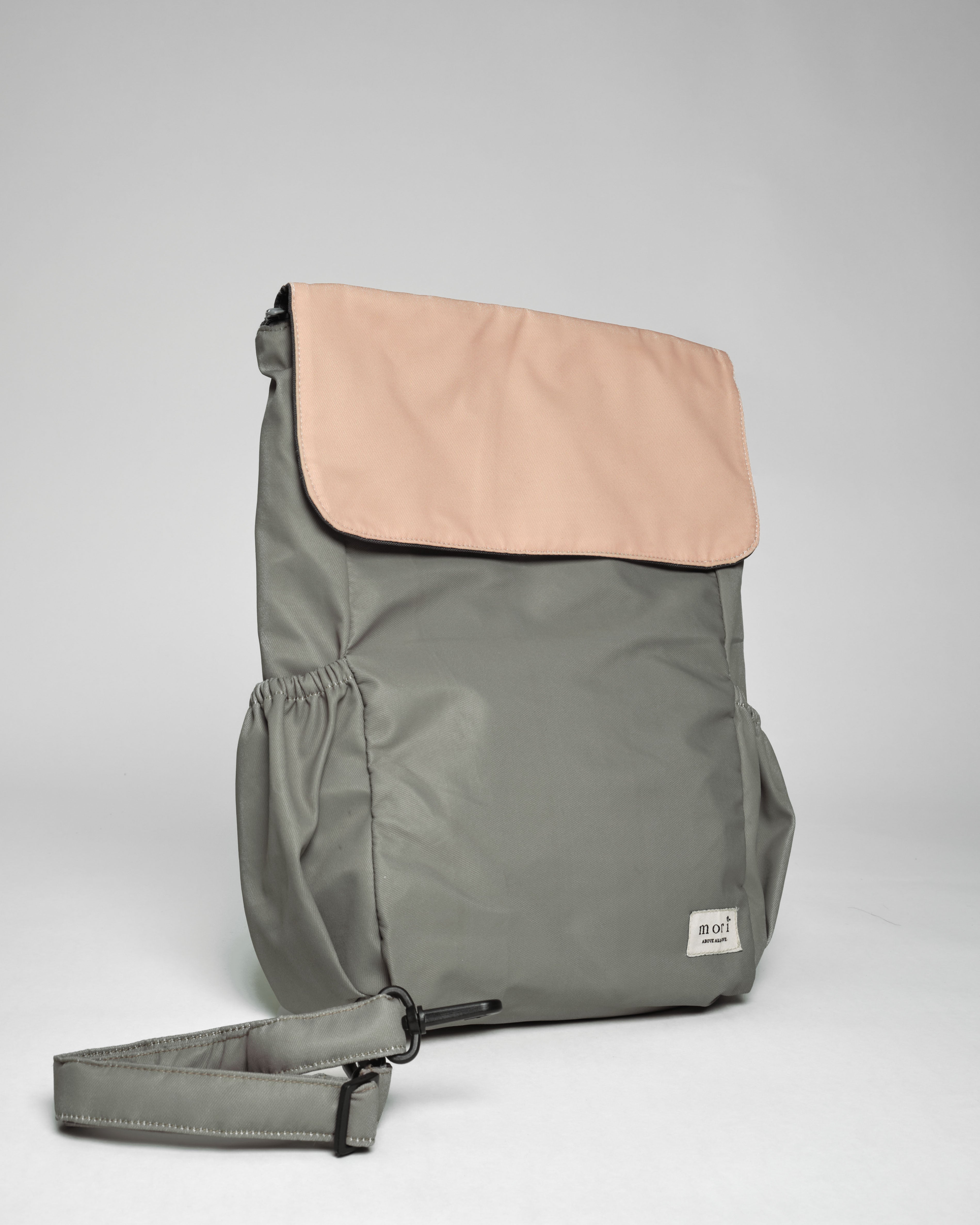 Nude Grayish-Green Utility 4-Way Washable Bag 2.0