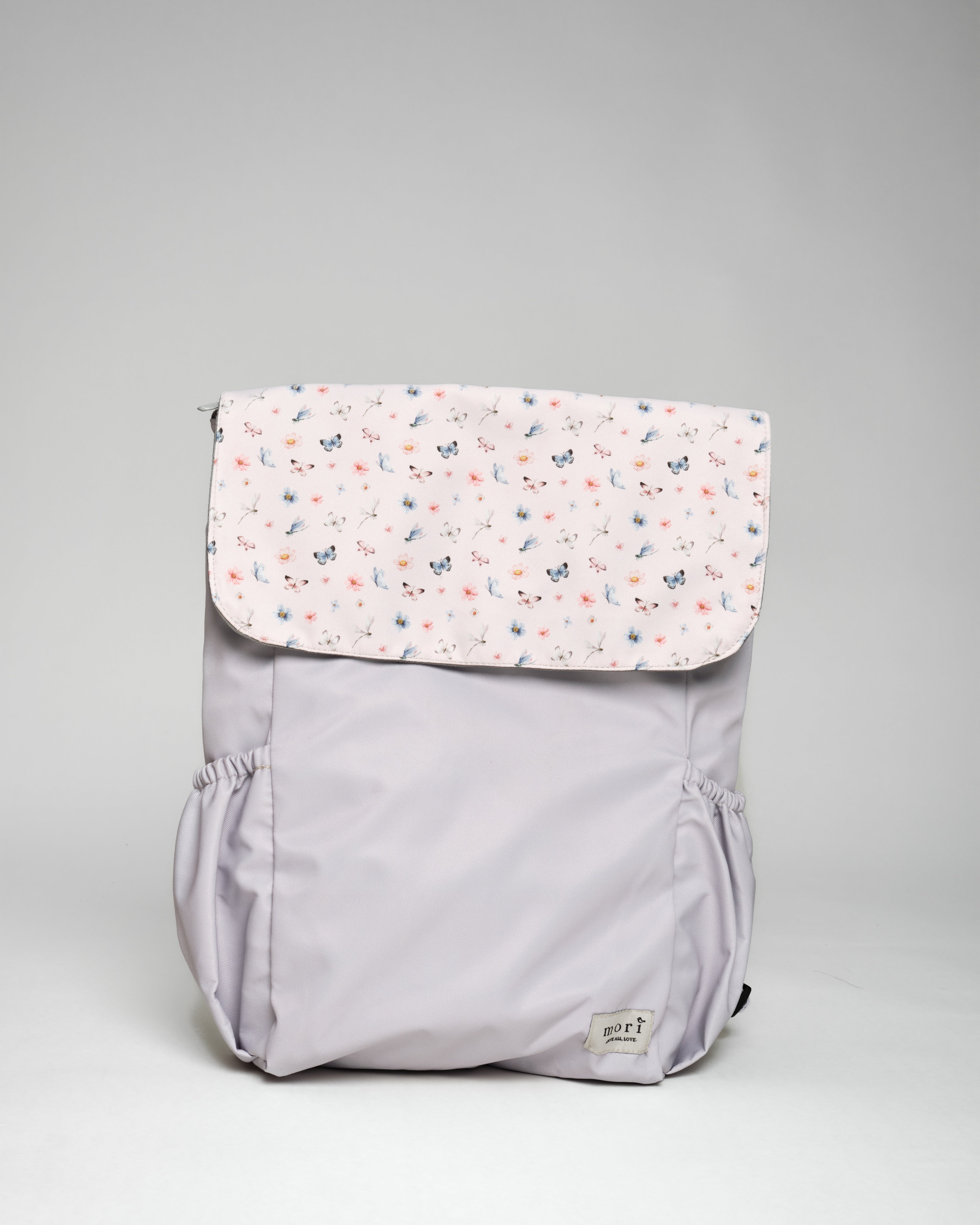 Dreamy Butterflies Grey Utility 4-Way Washable Bag 2.0