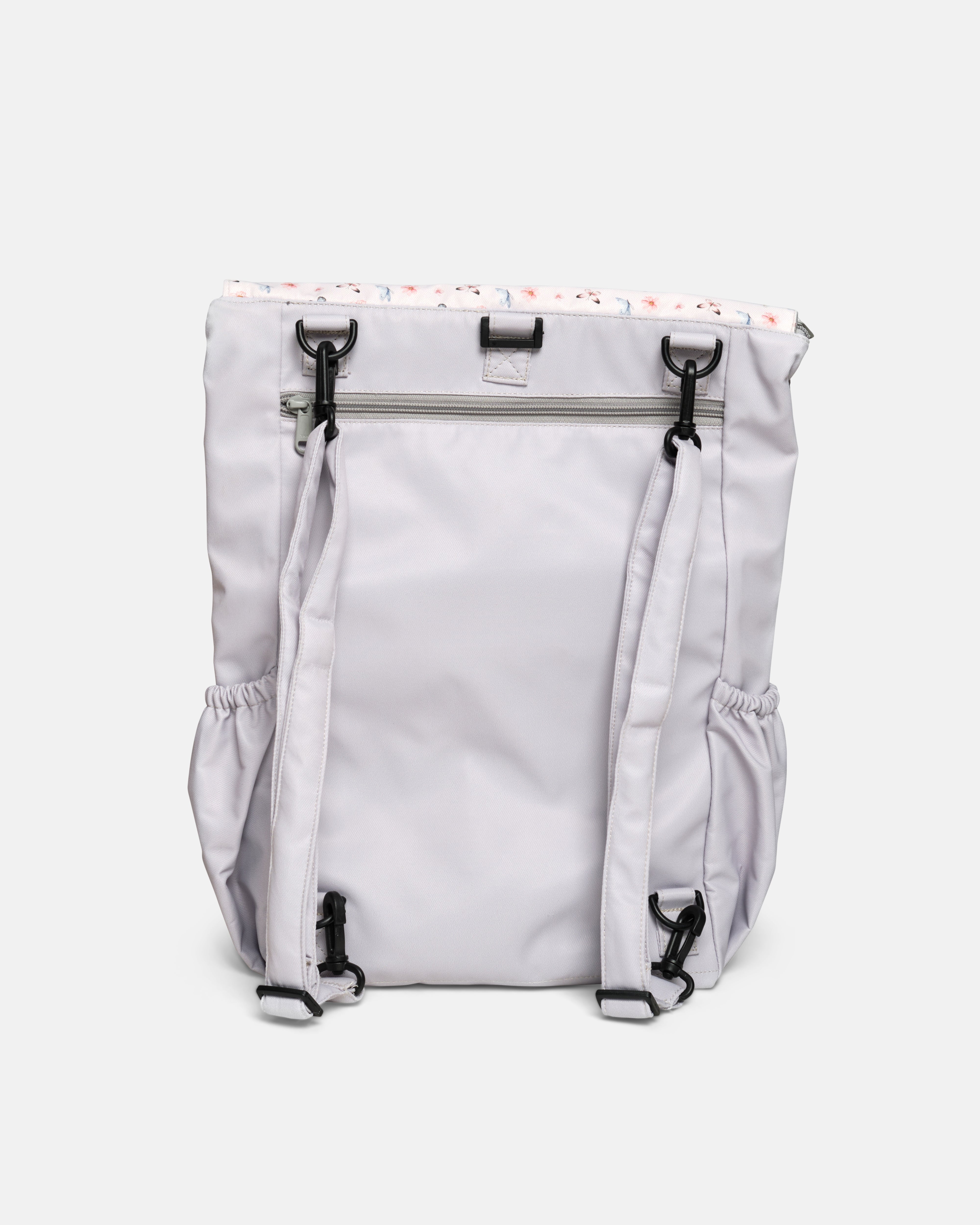 Dreamy Butterflies Grey Utility 4-Way Washable Bag 2.0