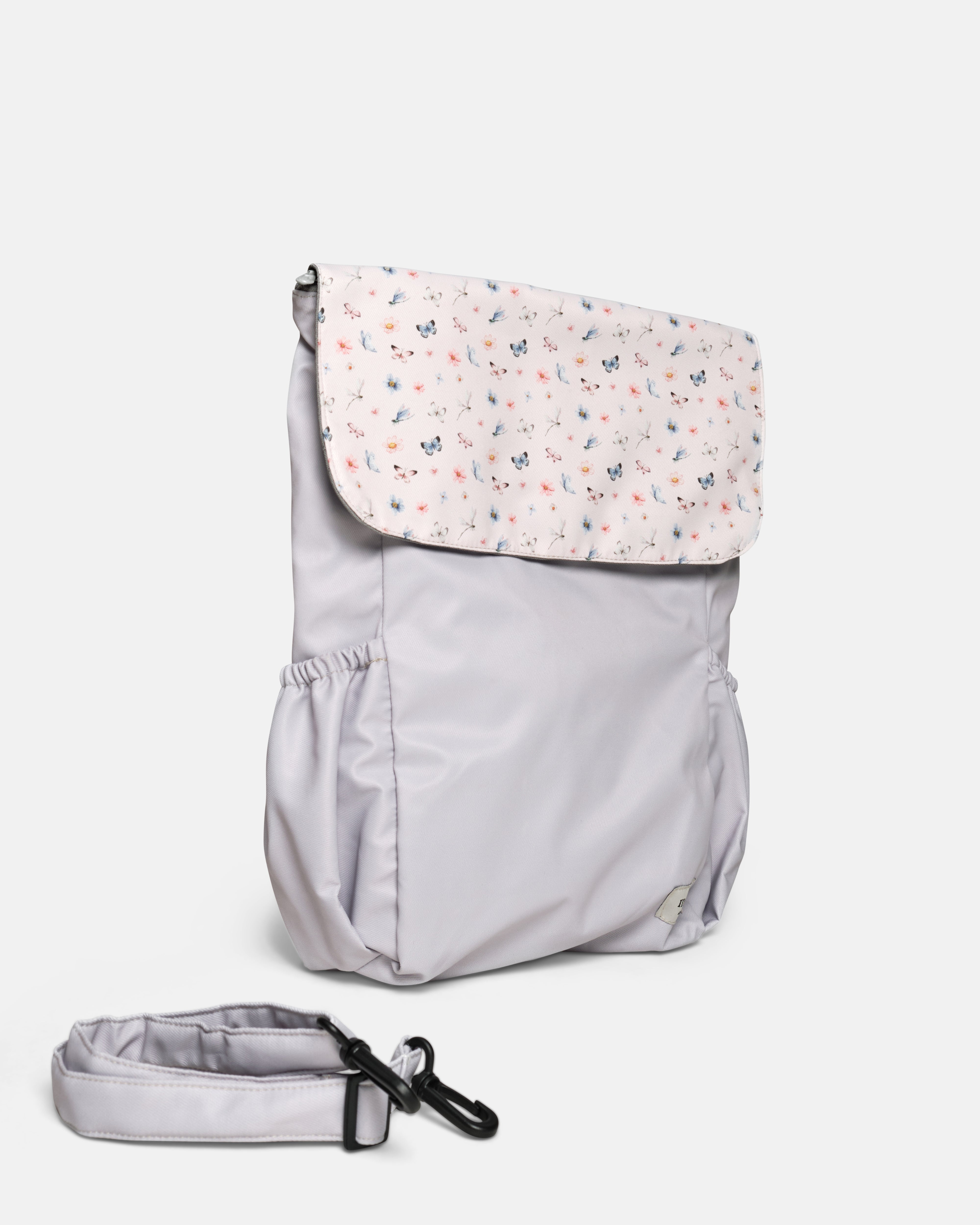 Dreamy Butterflies Grey Utility 4-Way Washable Bag 2.0