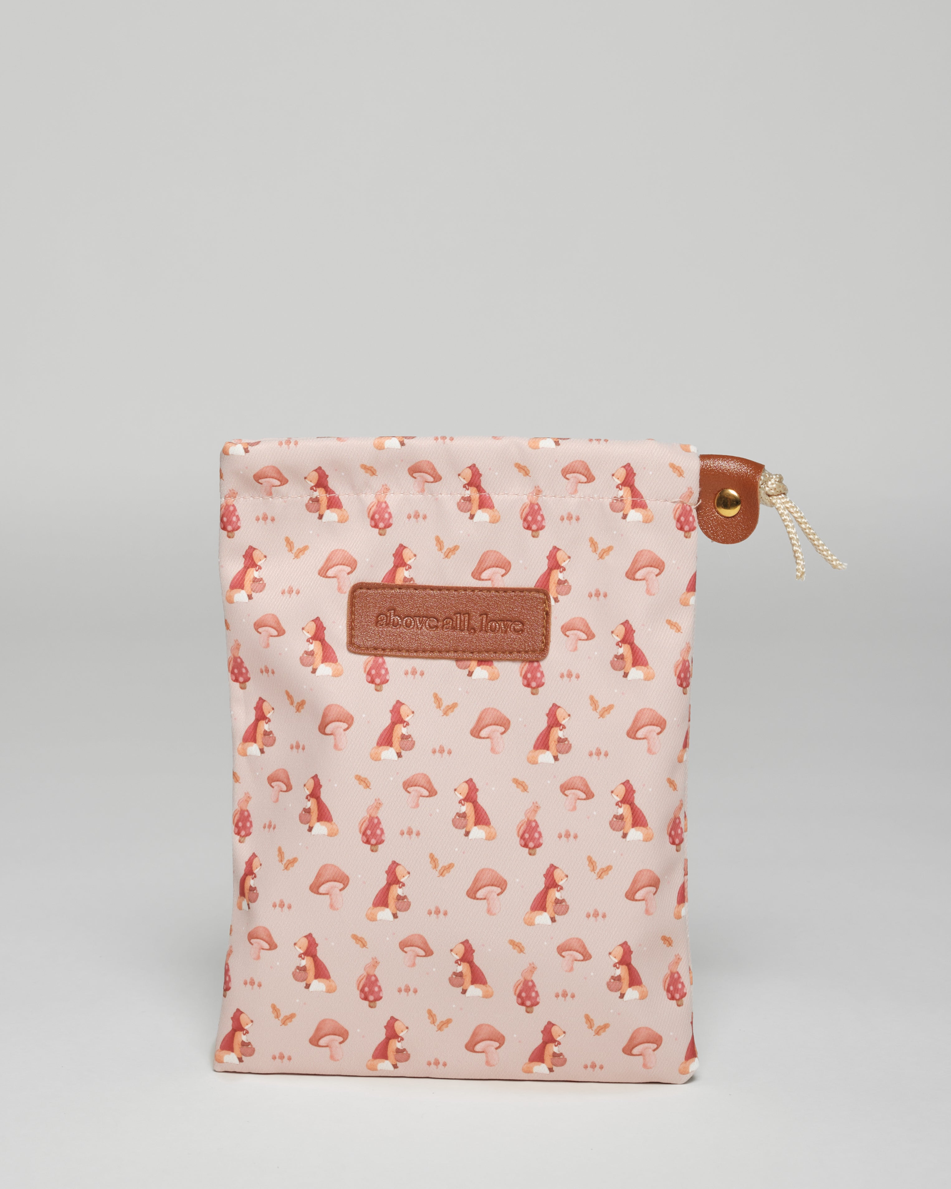 {{Exclusive Special}} Jang Fox Brown Drawstring Pouch