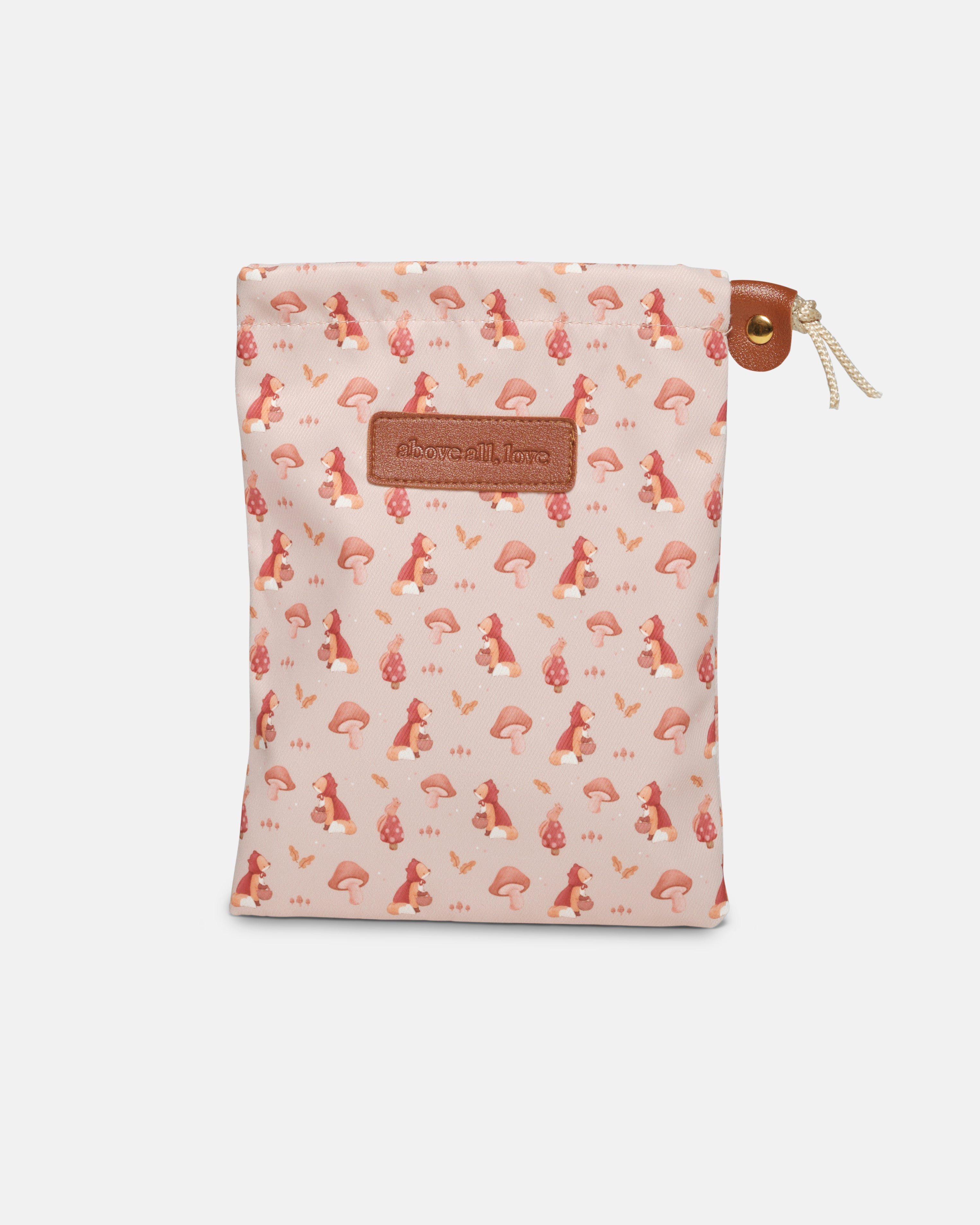 {{Exclusive Special}} Jang Fox Brown Drawstring Pouch