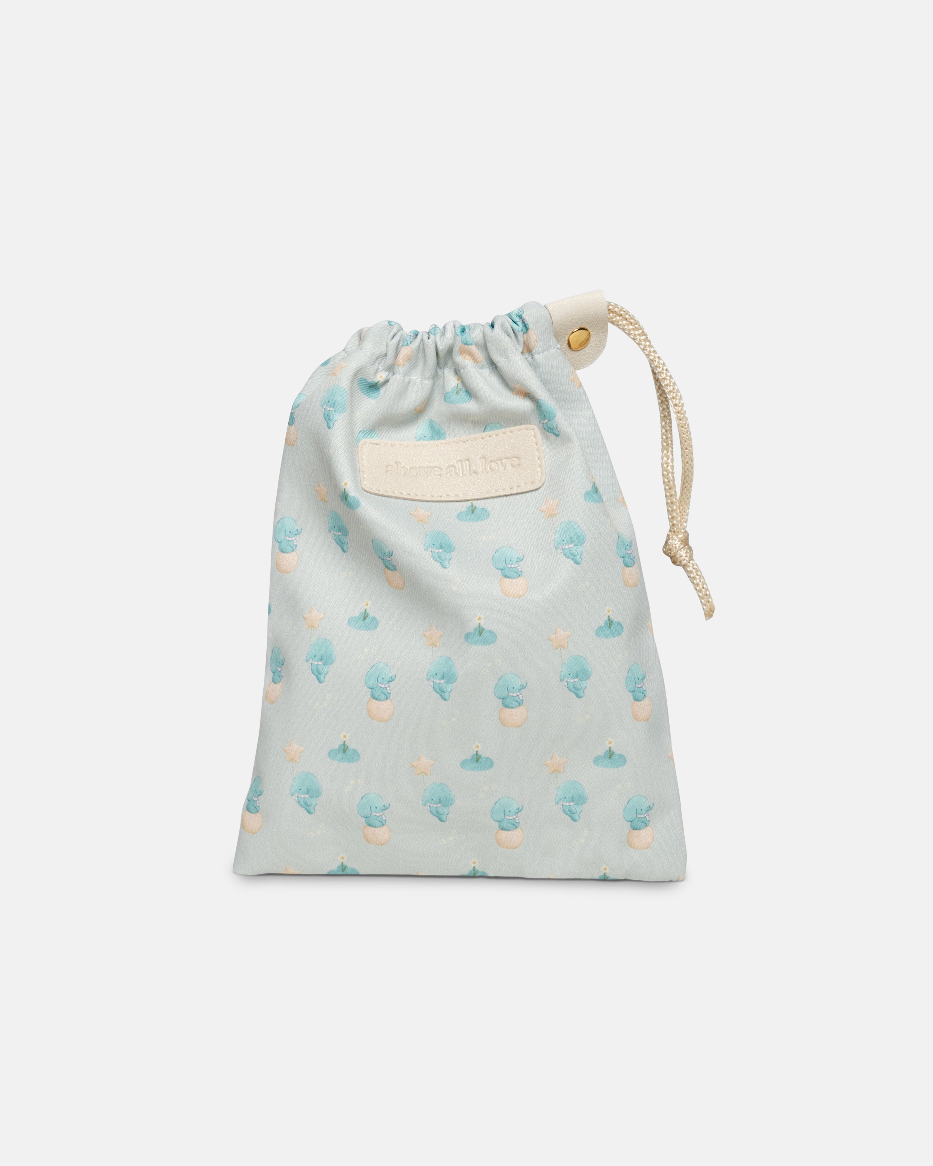 {{Exclusive Special}} Jang Ele Blue Drawstring Pouch