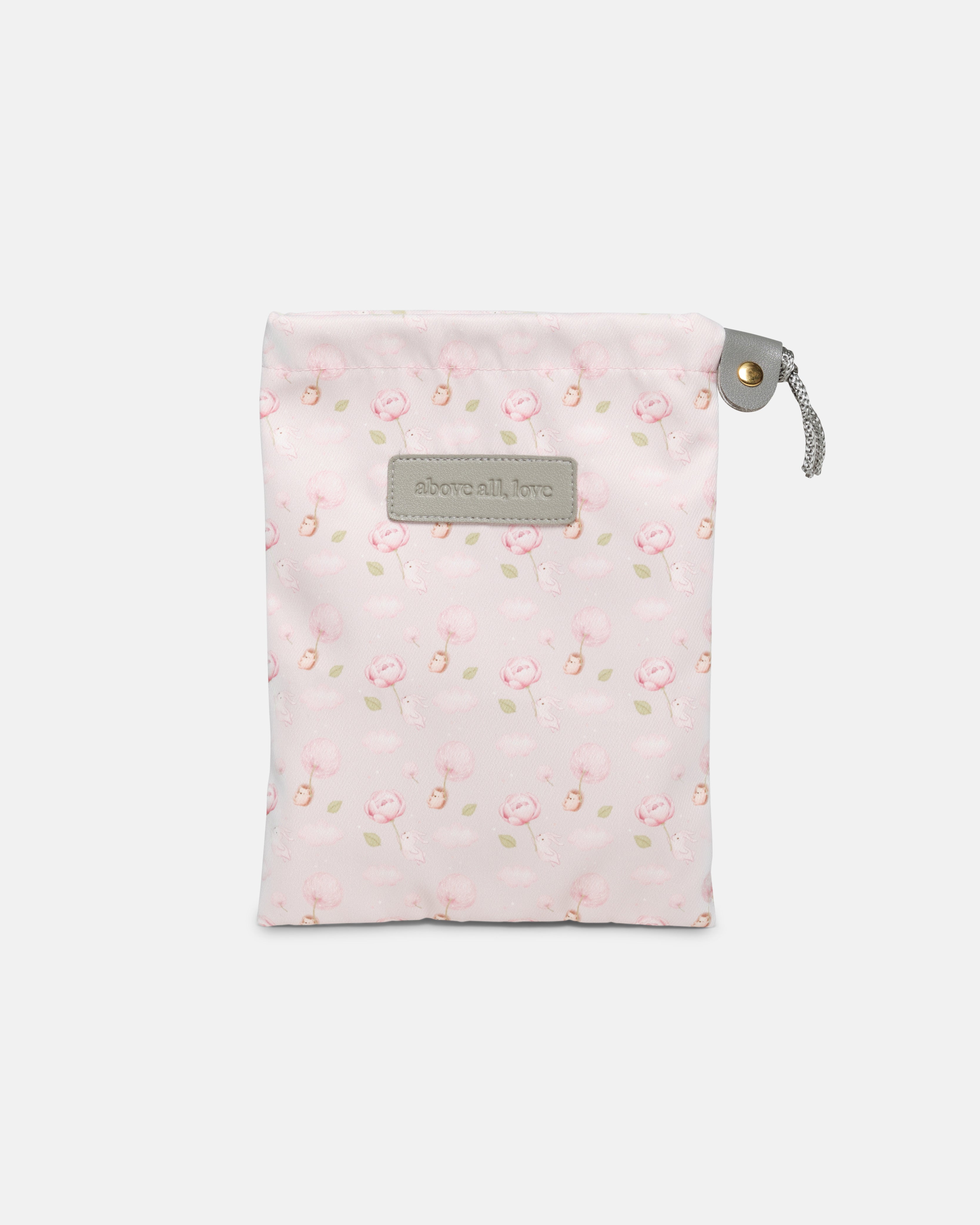 {{Exclusive Special}} Jang Hedgehog Rabbit Pink Drawstring Pouch