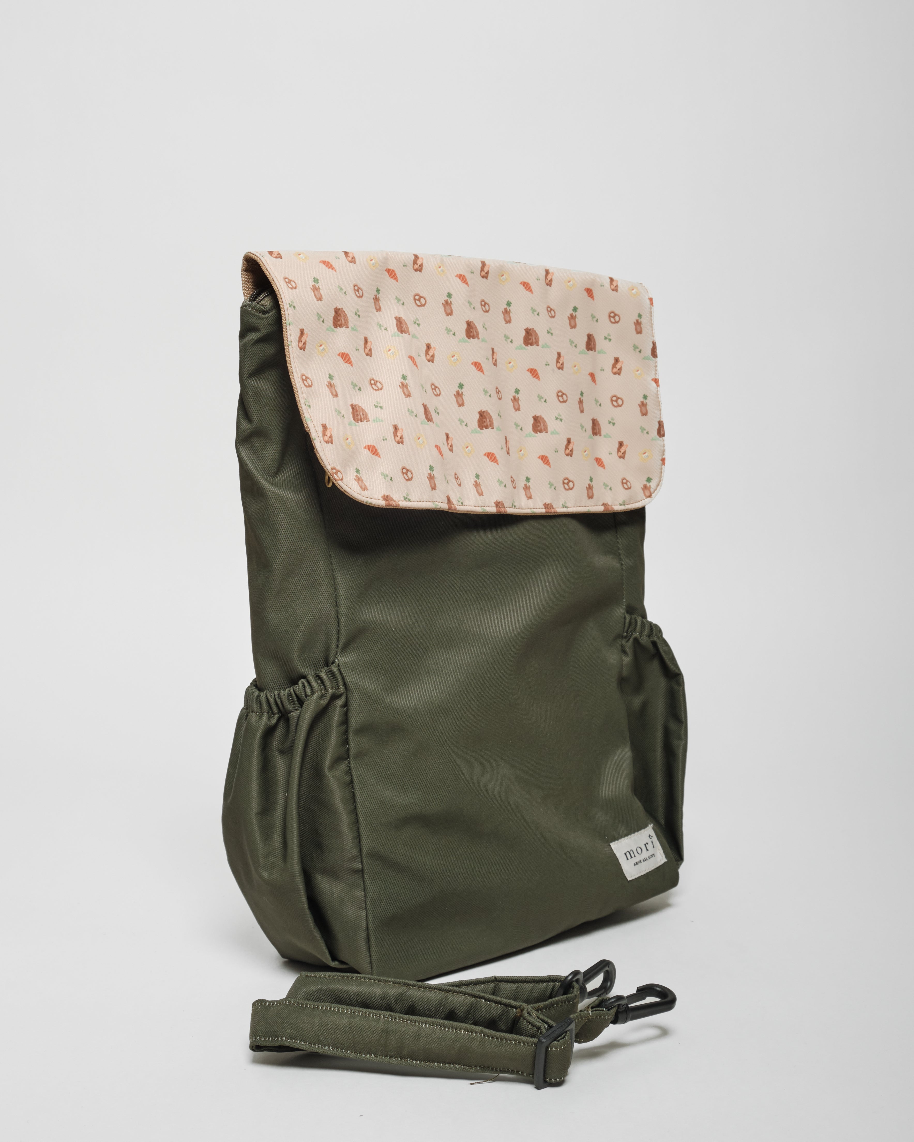 Capybara Olive Utility 4-Way Washable Bag 2.0