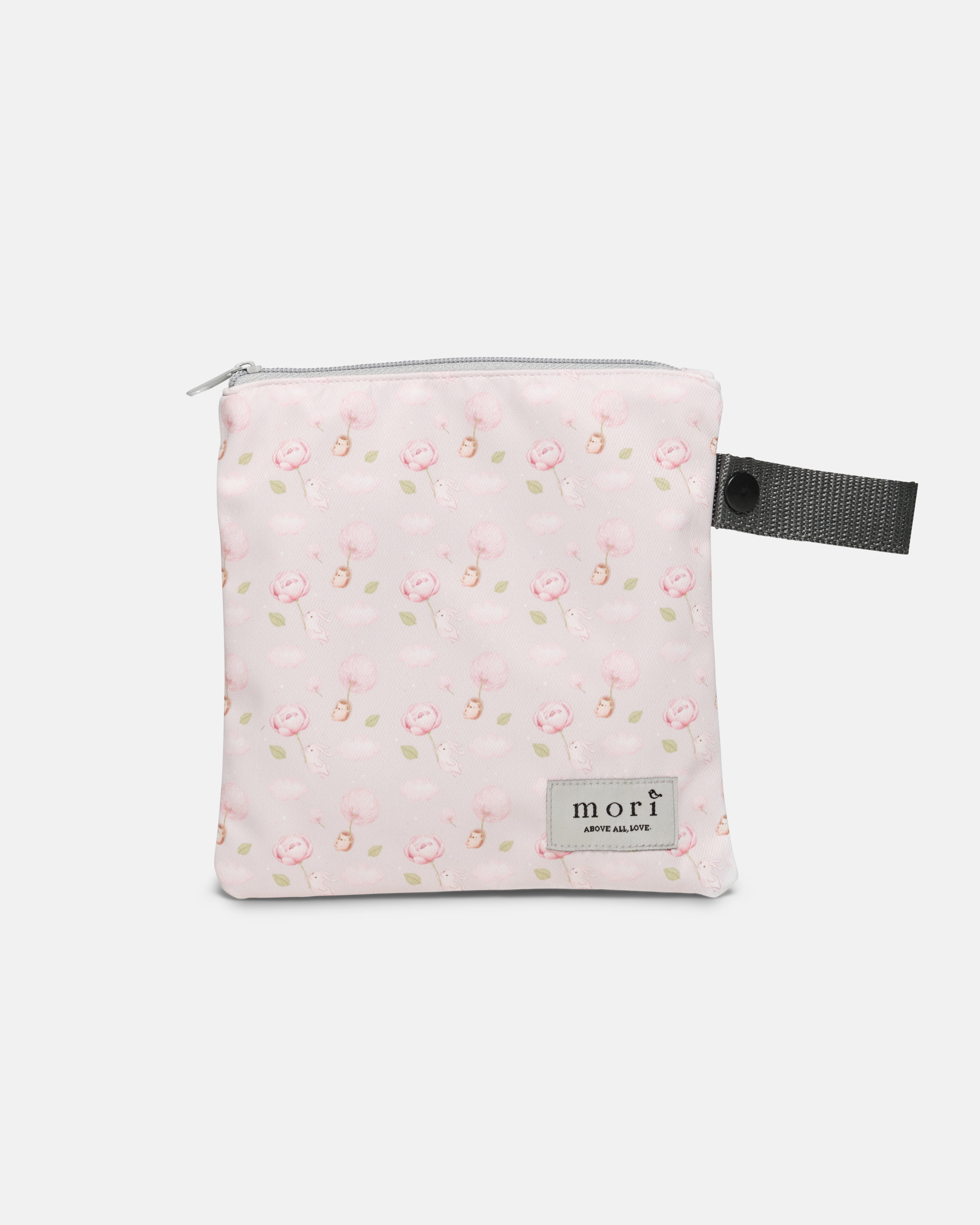 {{Exclusive Collaboration}} Jang Hedgehog Rabbit Pink Pack'N'Go Washable Pouch