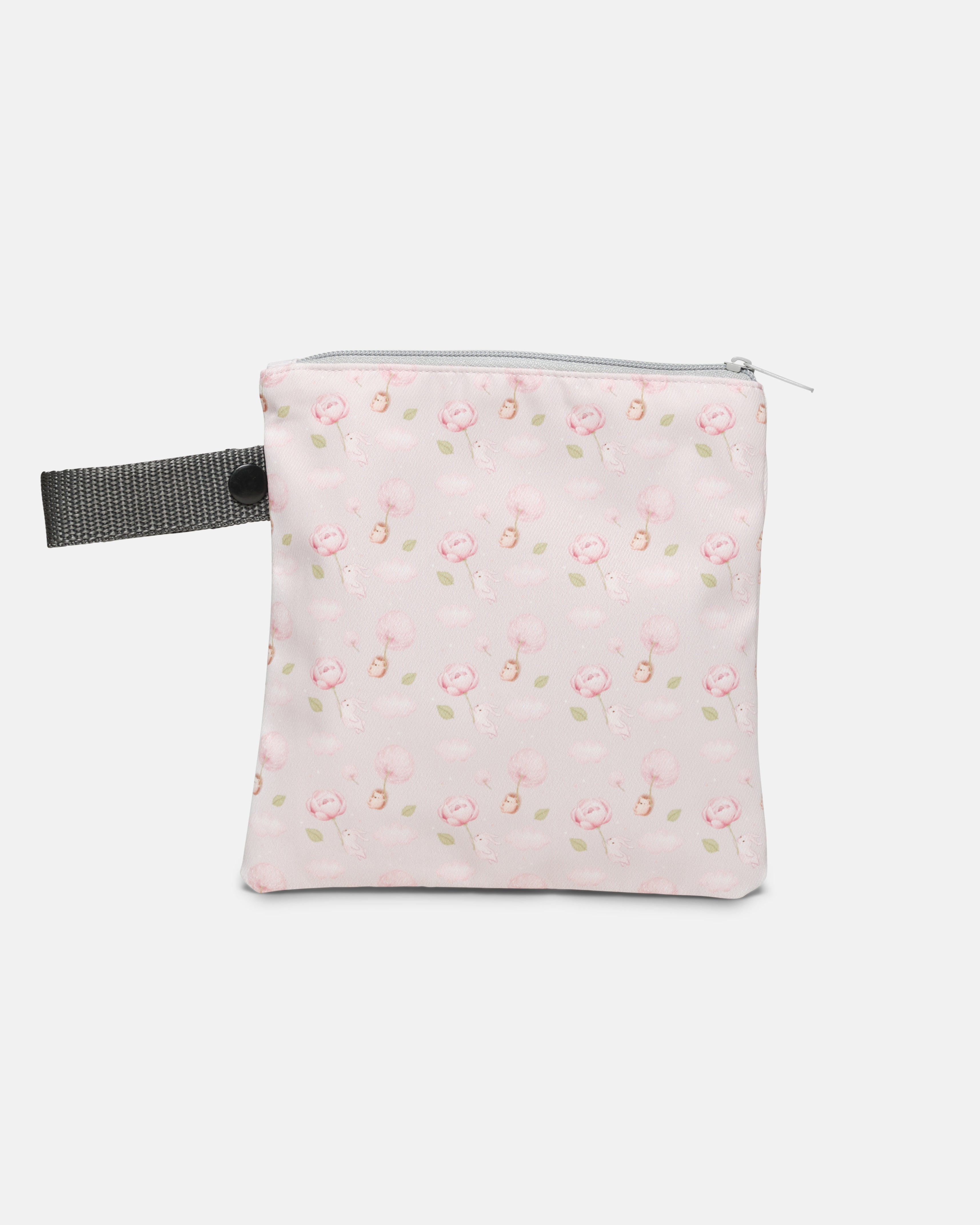 {{Exclusive Collaboration}} Jang Hedgehog Rabbit Pink Pack'N'Go Washable Pouch
