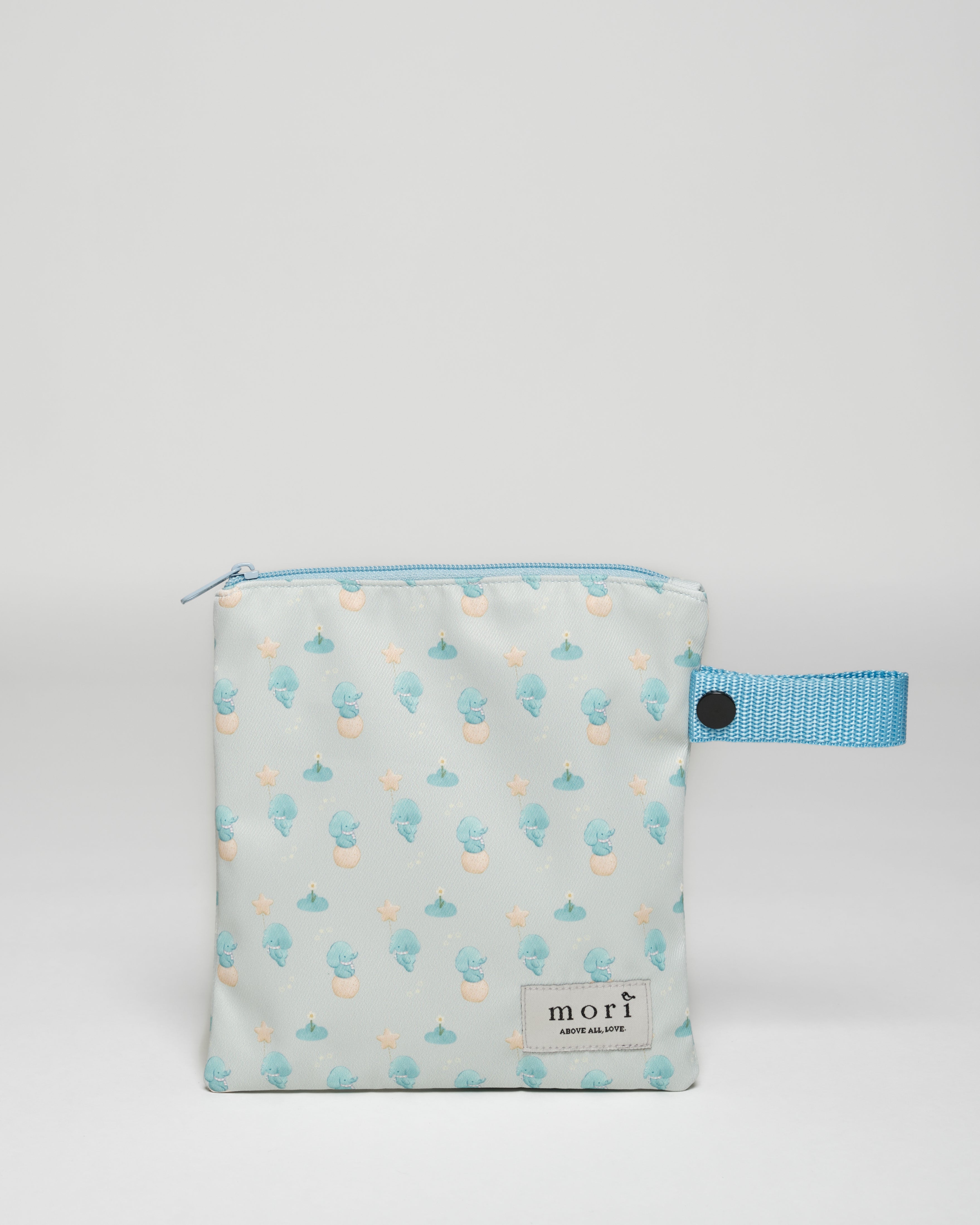 {{Exclusive Collaboration}} Jang Ele Blue Pack'N'Go Washable Pouch