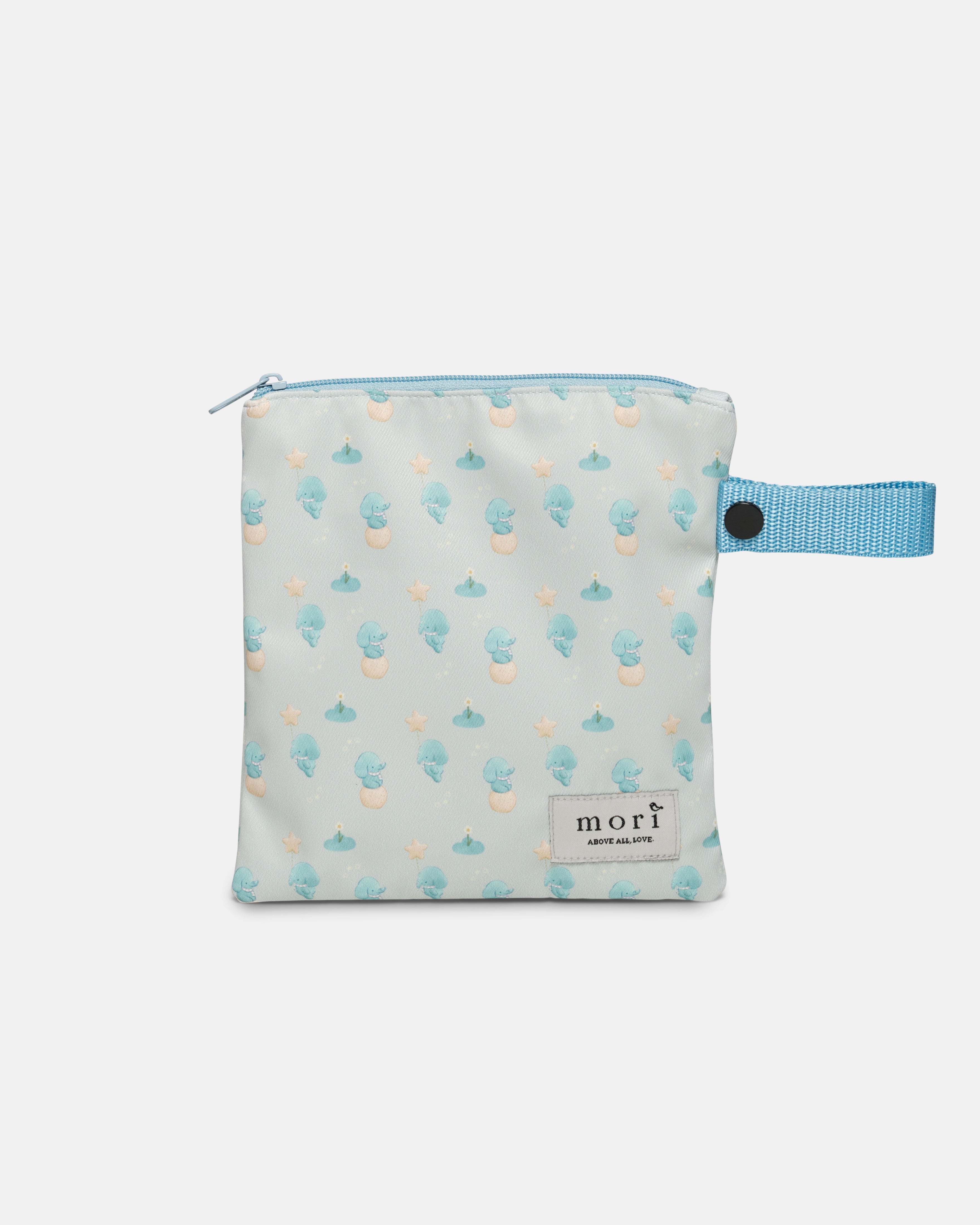 {{Exclusive Collaboration}} Jang Ele Blue Pack'N'Go Washable Pouch