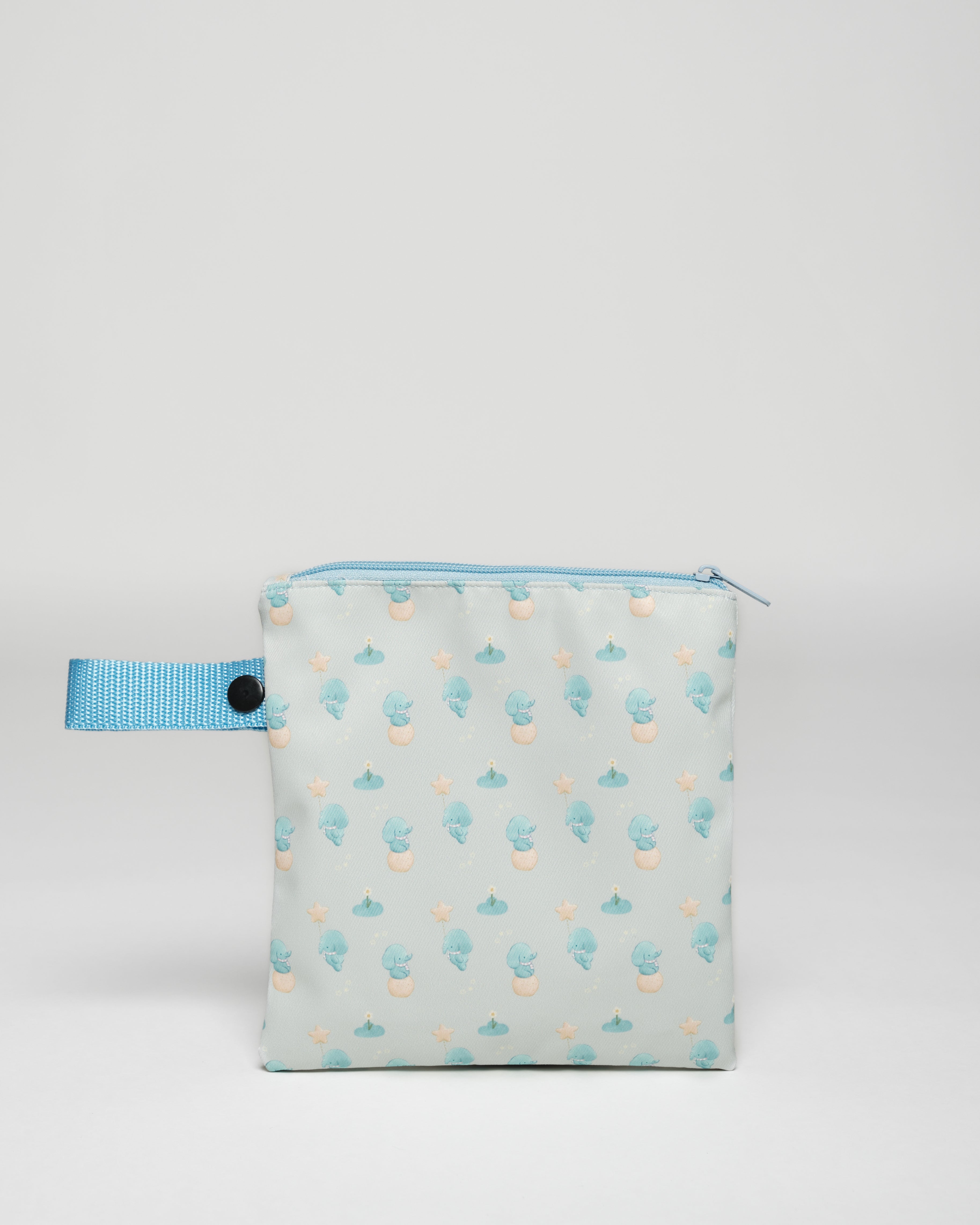 {{Exclusive Collaboration}} Jang Ele Blue Pack'N'Go Washable Pouch