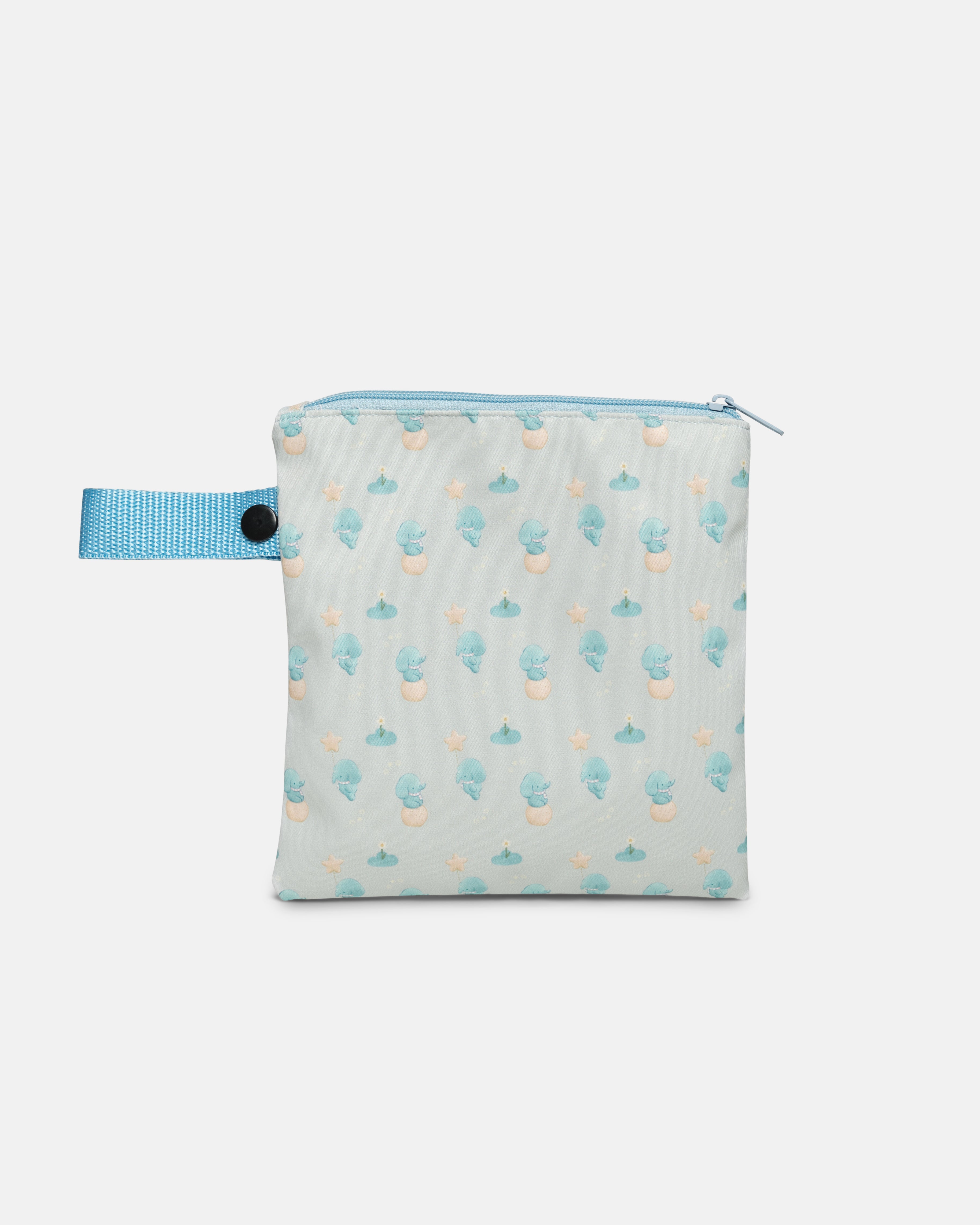 {{Exclusive Collaboration}} Jang Ele Blue Pack'N'Go Washable Pouch