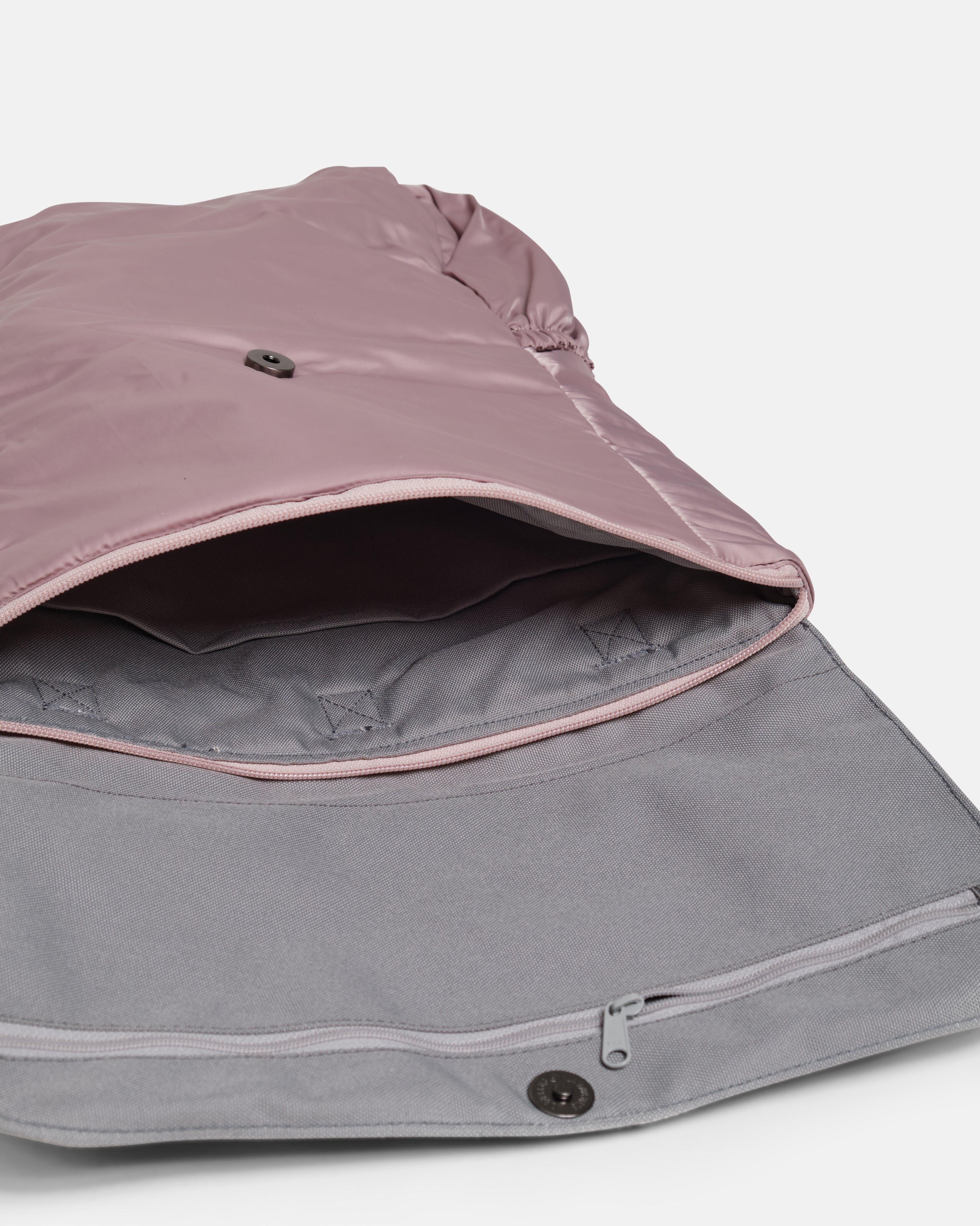 Pleats Pink Grey 4-Way Washable Bag 2.0