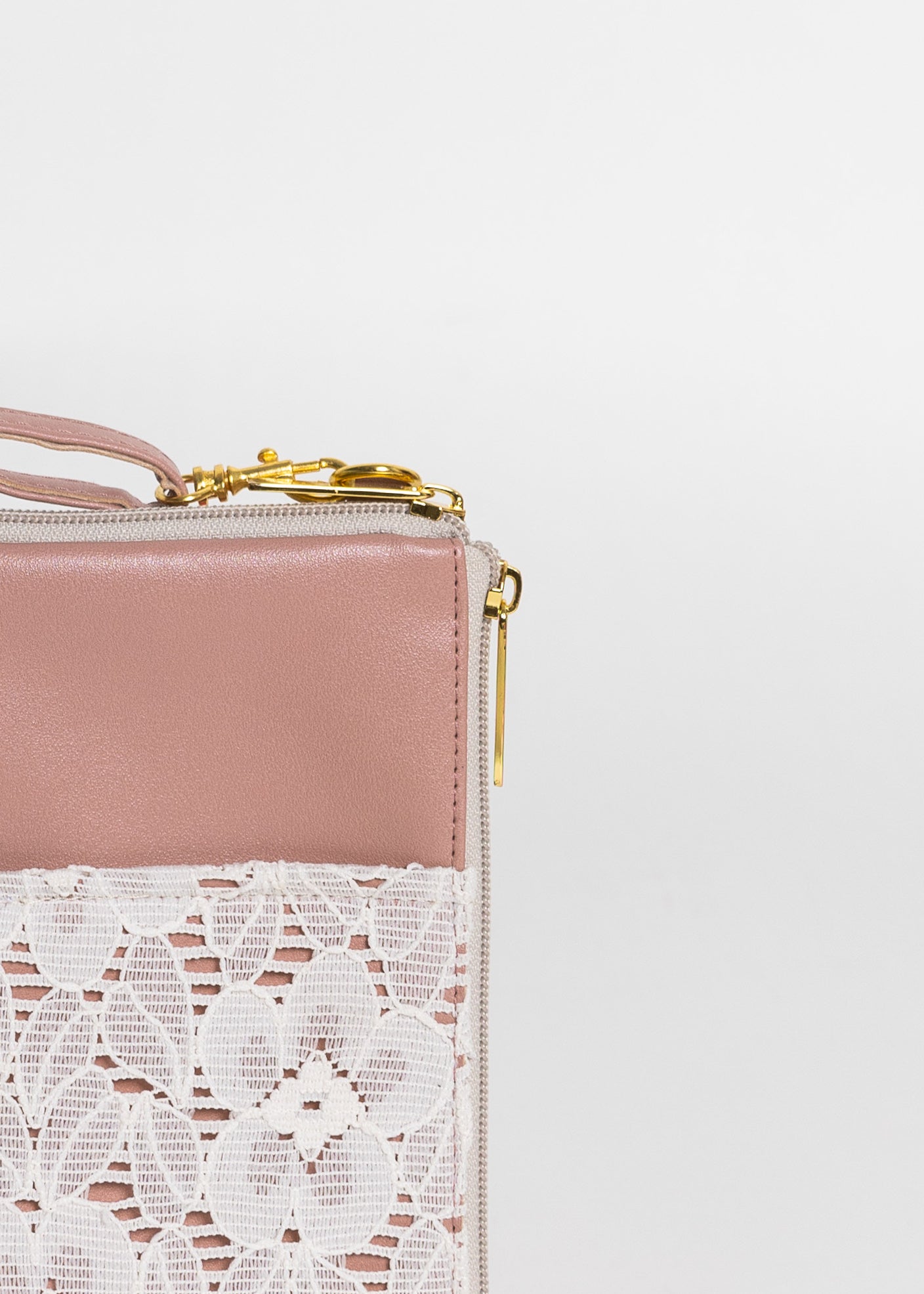 {{Premium}} Lace Vintage Rose Dual Zip Sling Bag {V2}