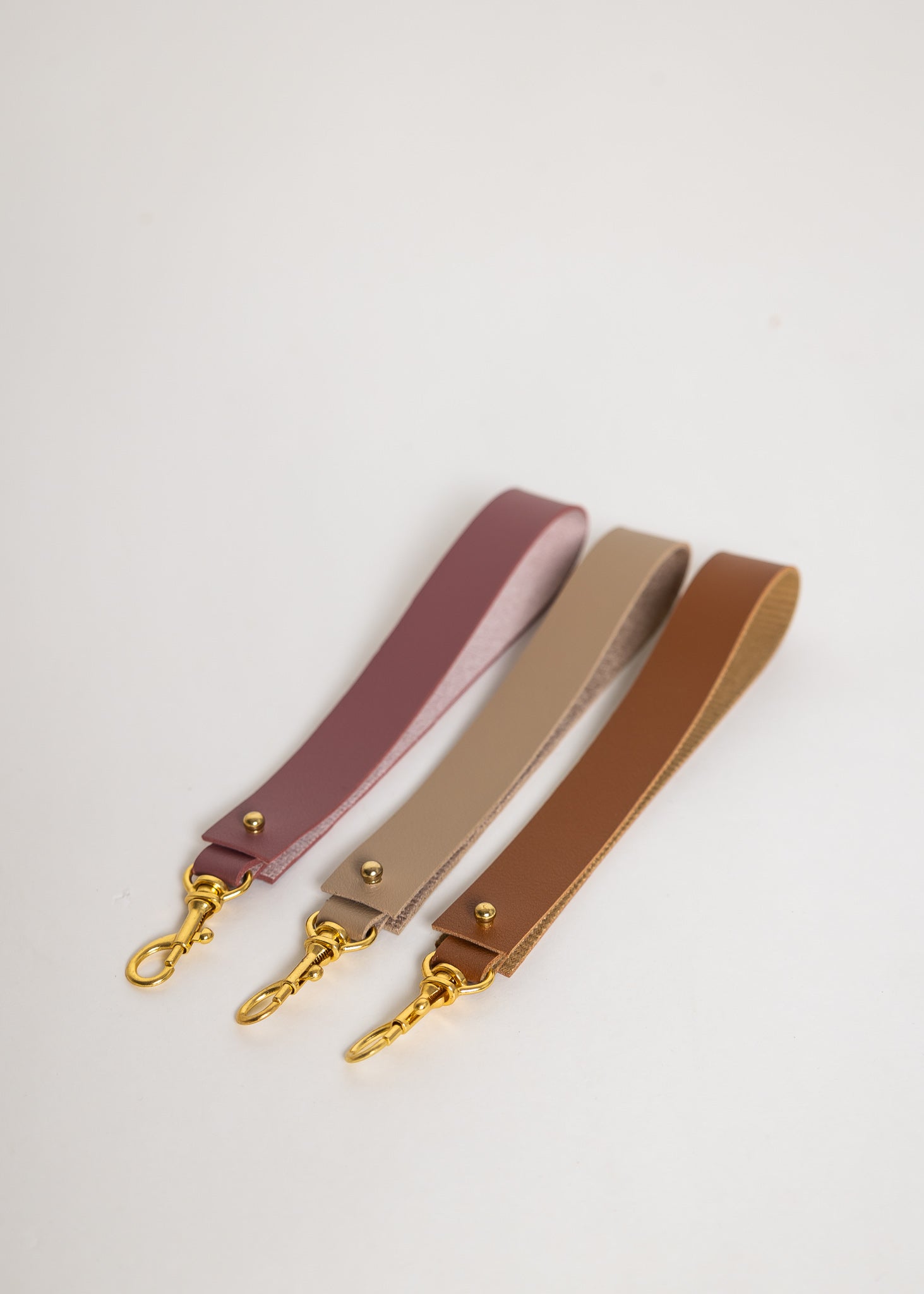 Nude Bone Leather Dual Zip Sling Bag {V2}