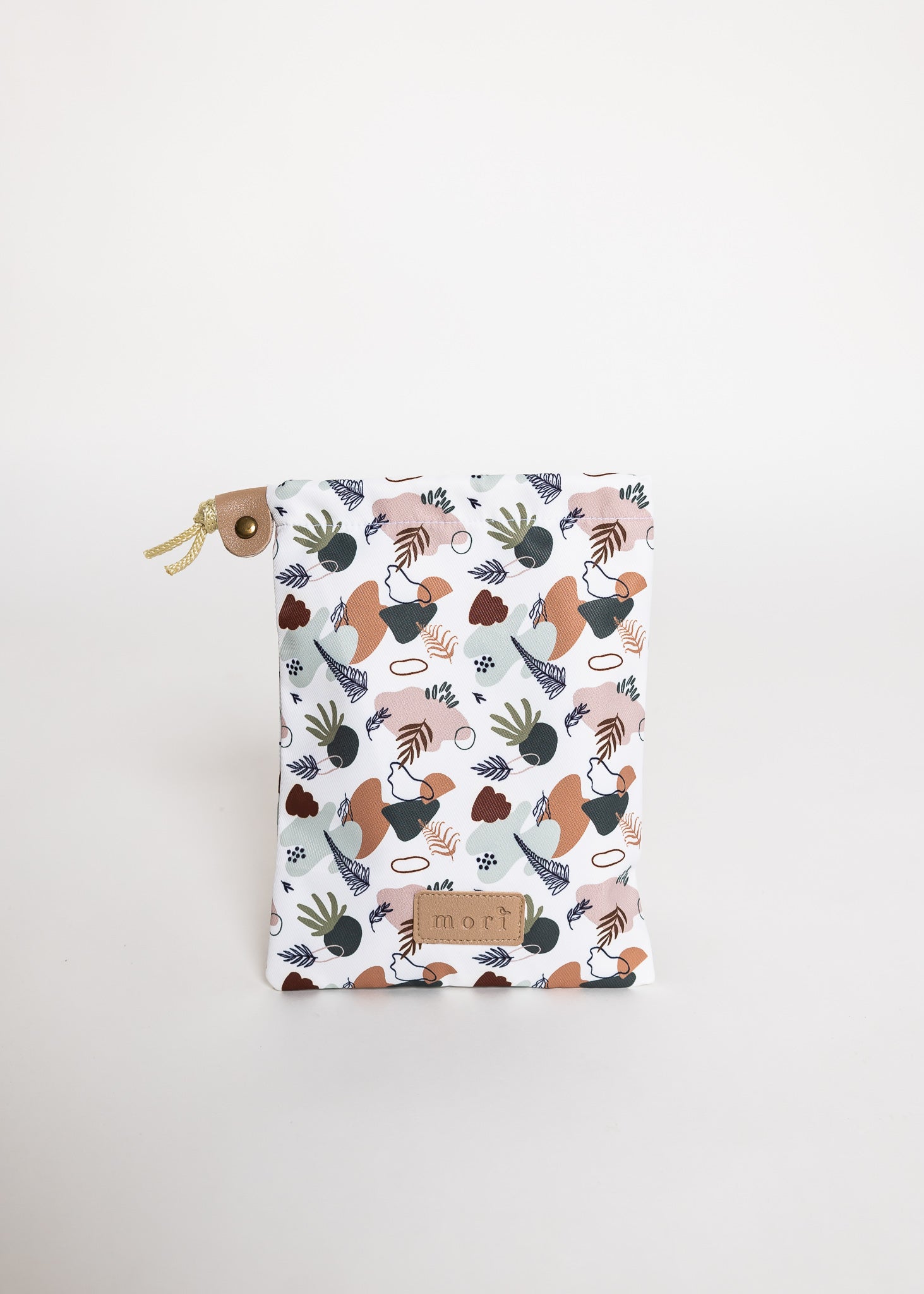 Floral Abstract Drawstring Pouch